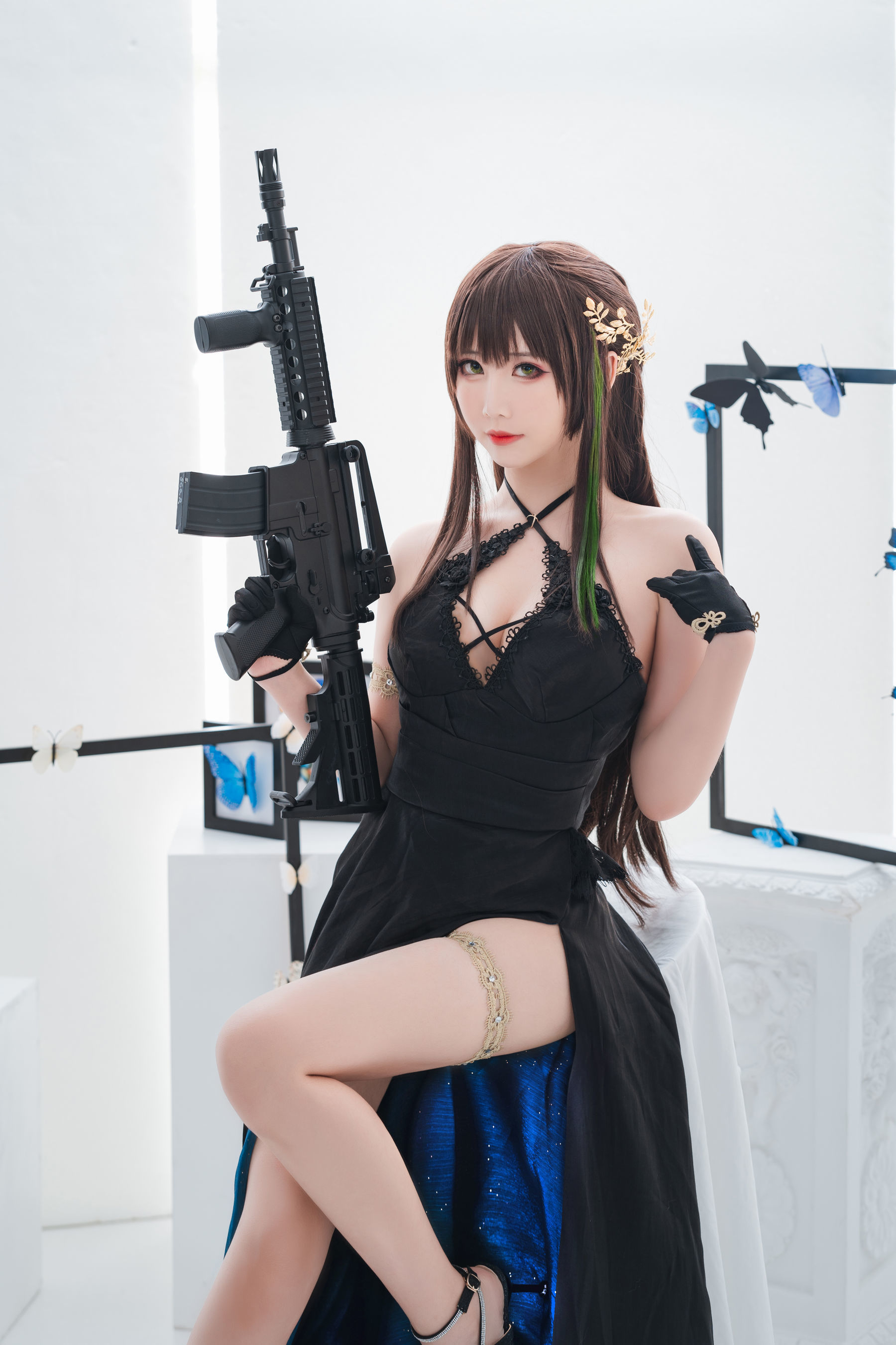 可爱人气Coser面饼仙儿 - M4A1-图14