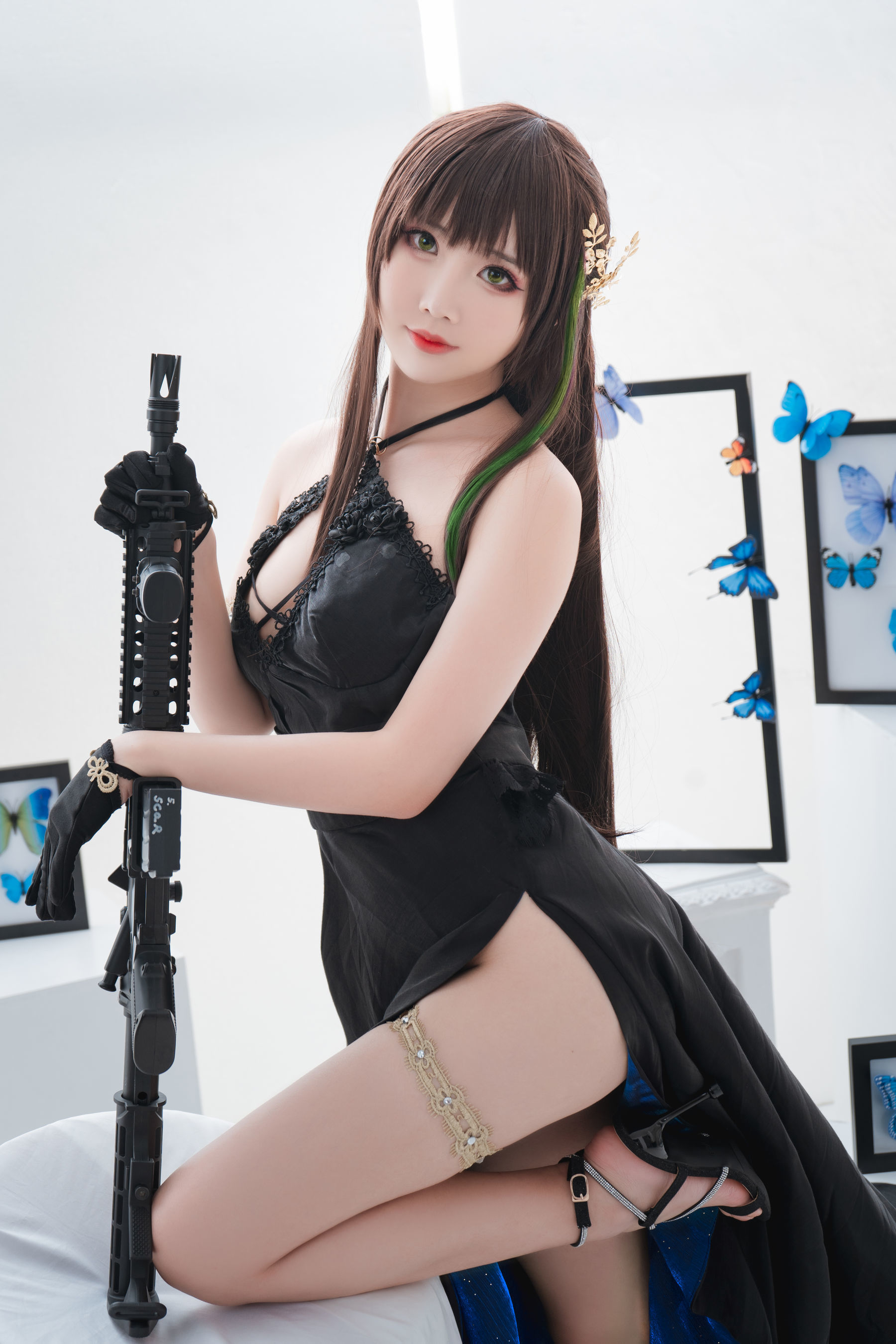可爱人气Coser面饼仙儿 - M4A1-图3