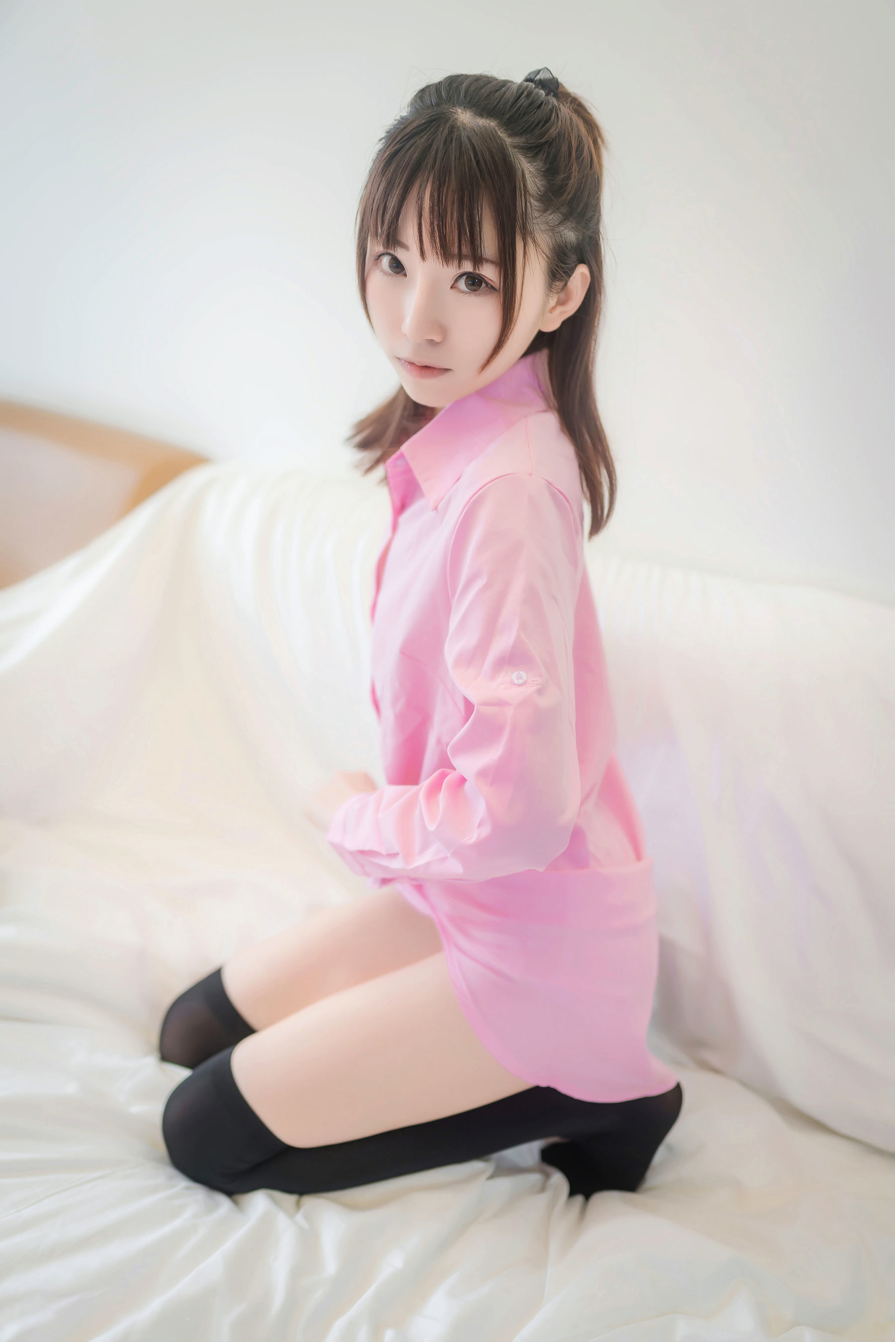 动漫博主Kitaro_绮太郎 - 粉色衬衫-图31