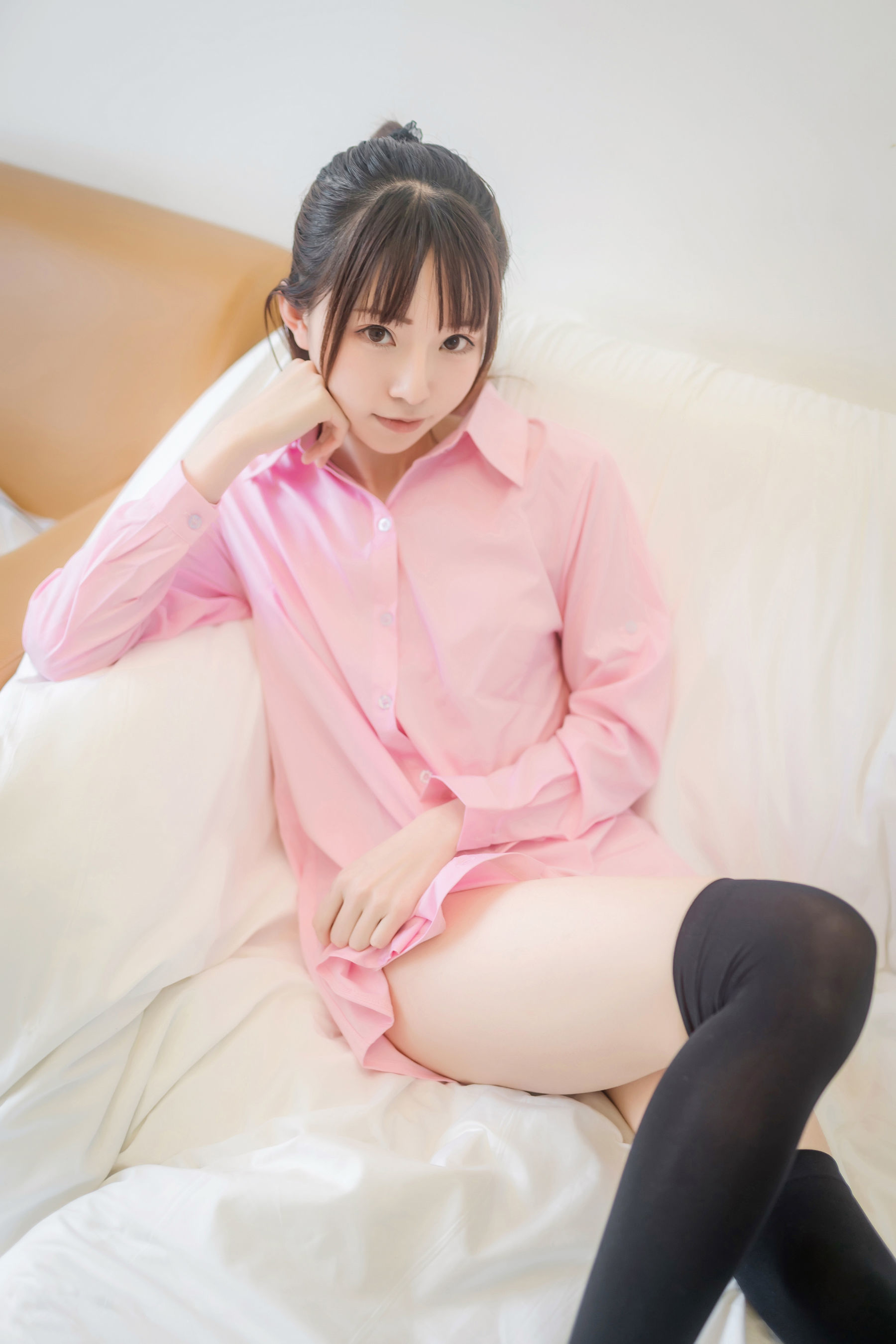 动漫博主Kitaro_绮太郎 - 粉色衬衫-图32