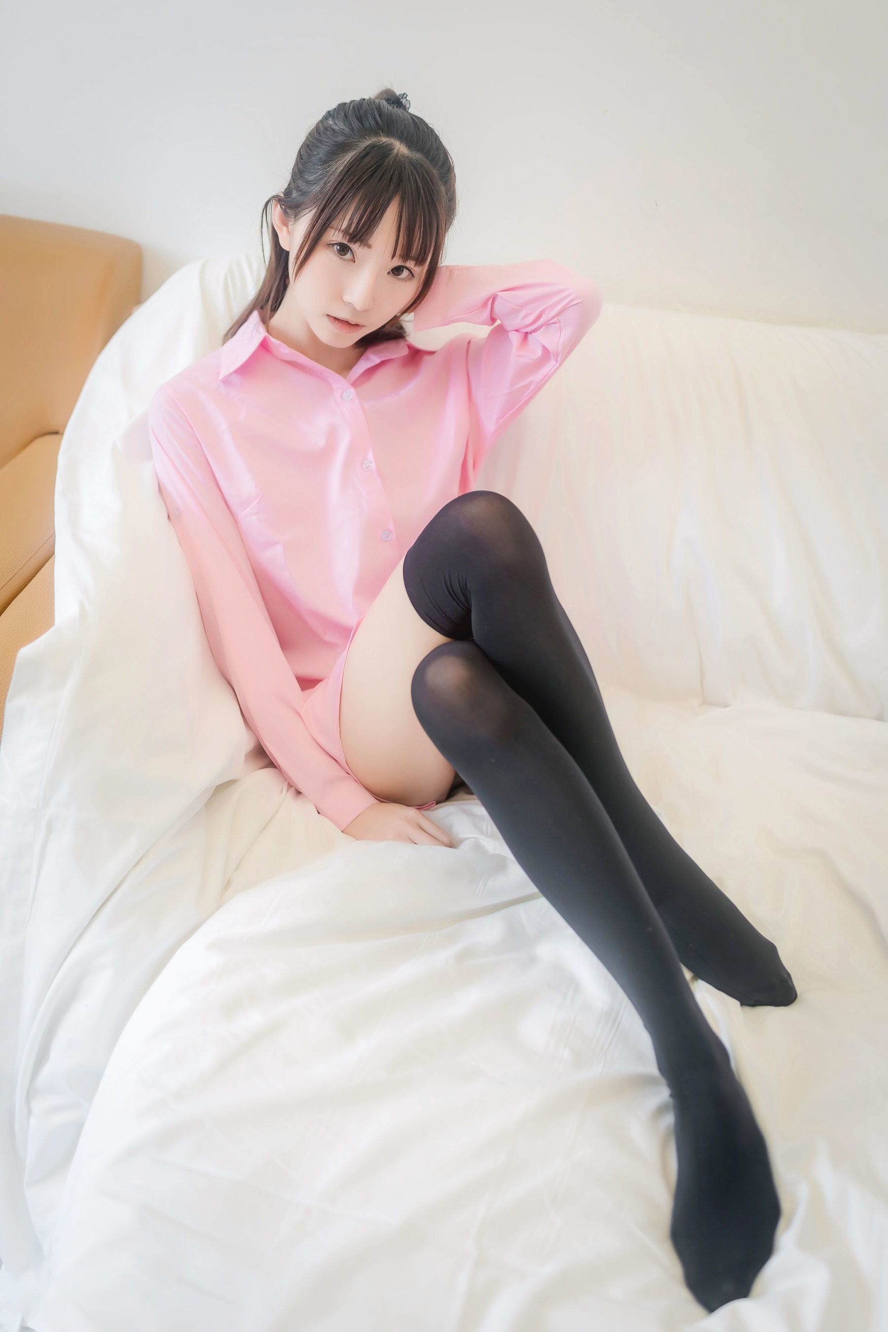 动漫博主Kitaro_绮太郎 - 粉色衬衫-图33
