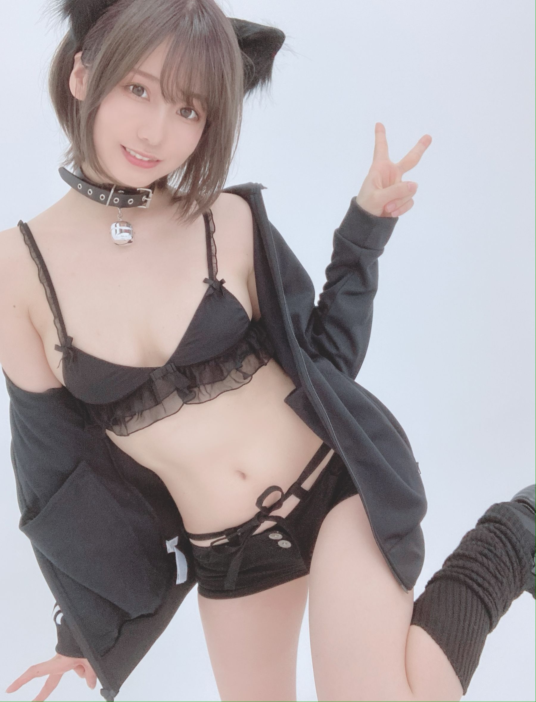 日本甜美COSERけんけん 2020.08 黒猫-图11