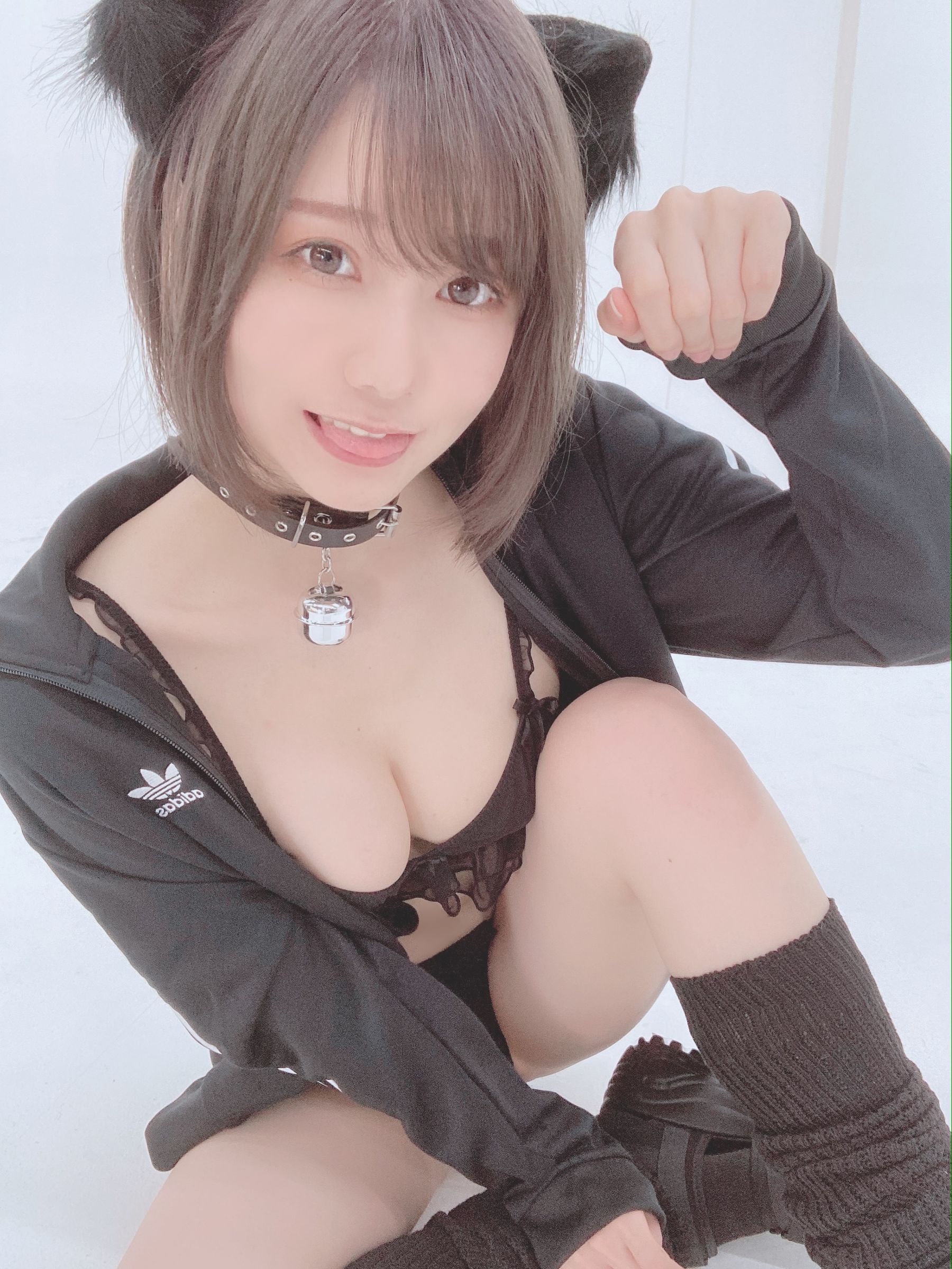 日本甜美COSERけんけん 2020.08 黒猫-图16