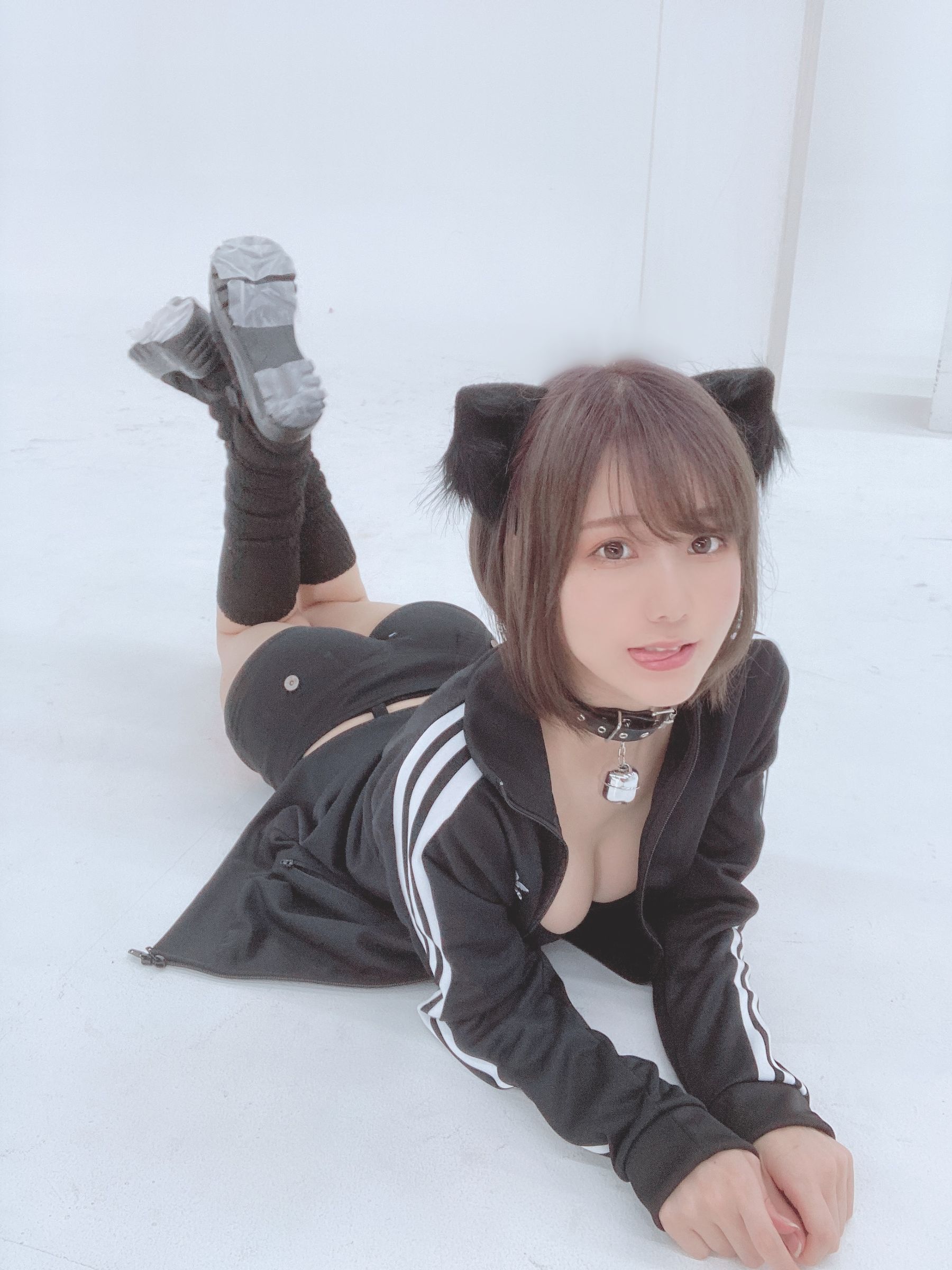日本甜美COSERけんけん 2020.08 黒猫-图4