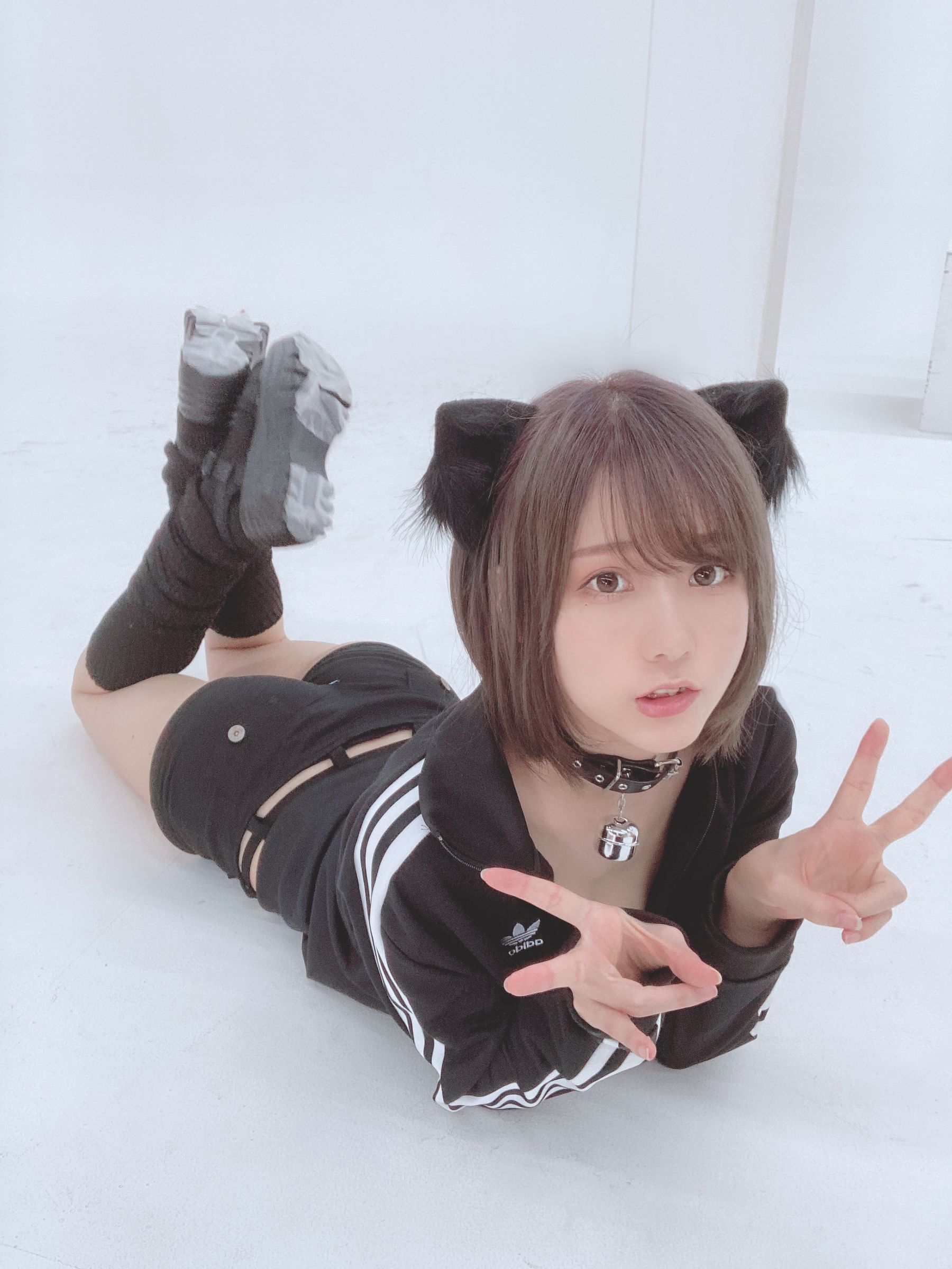 日本甜美COSERけんけん 2020.08 黒猫-图6