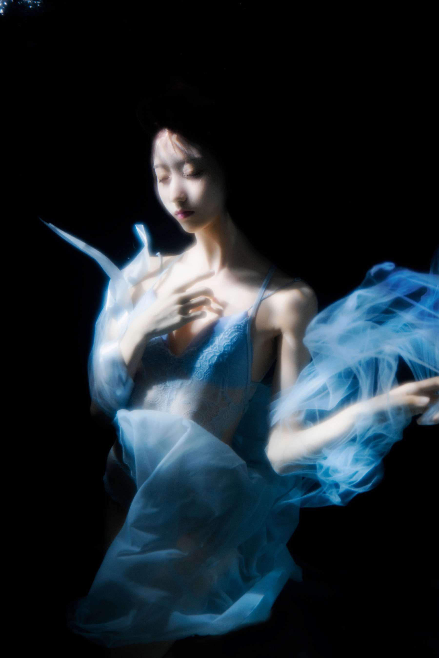 萌系小姐姐木绵绵OwO - 清澈水下-图47