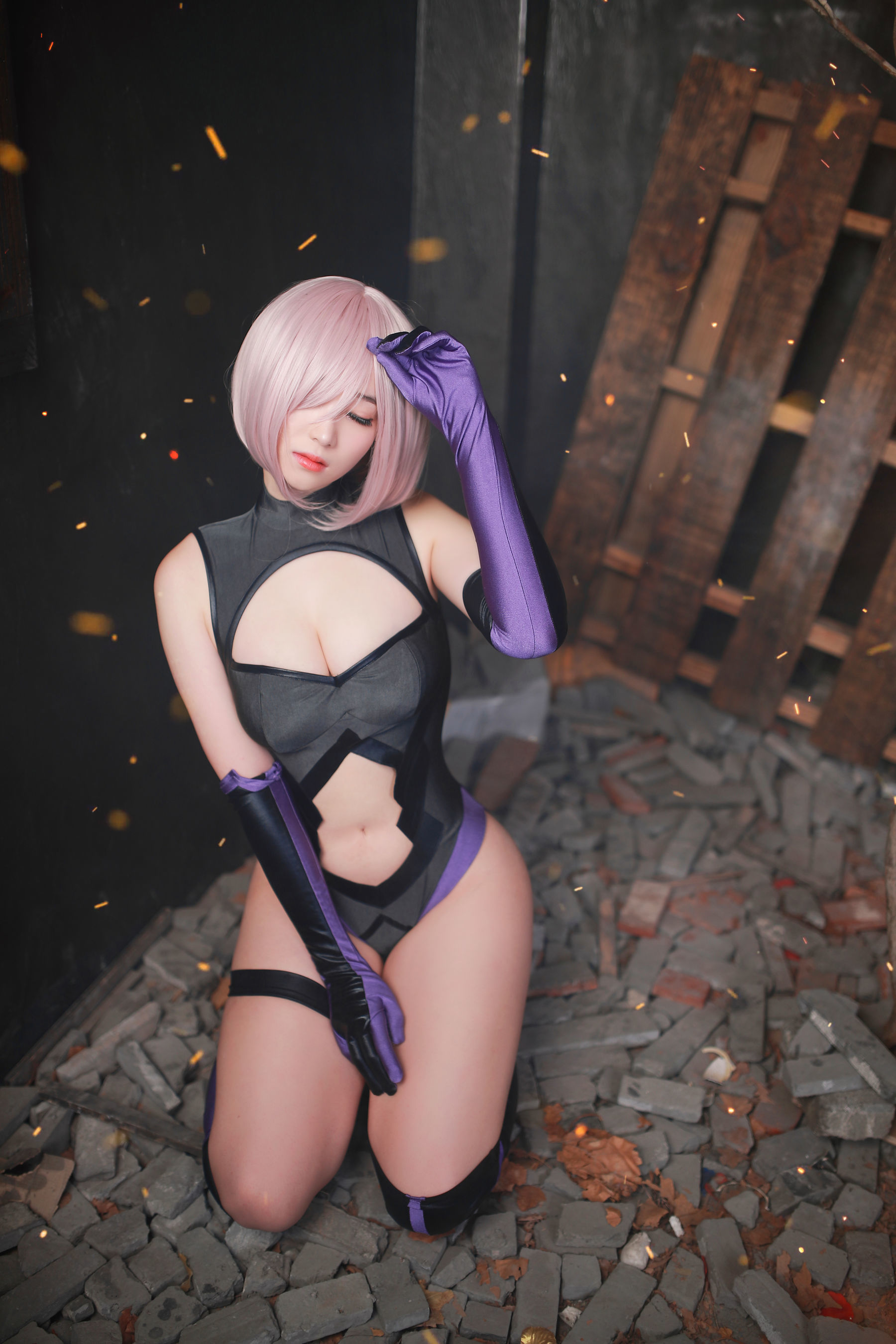 韩国妹子BamBi - Fate_Grand Order - Mash Kyrielight (Shielder)-图10