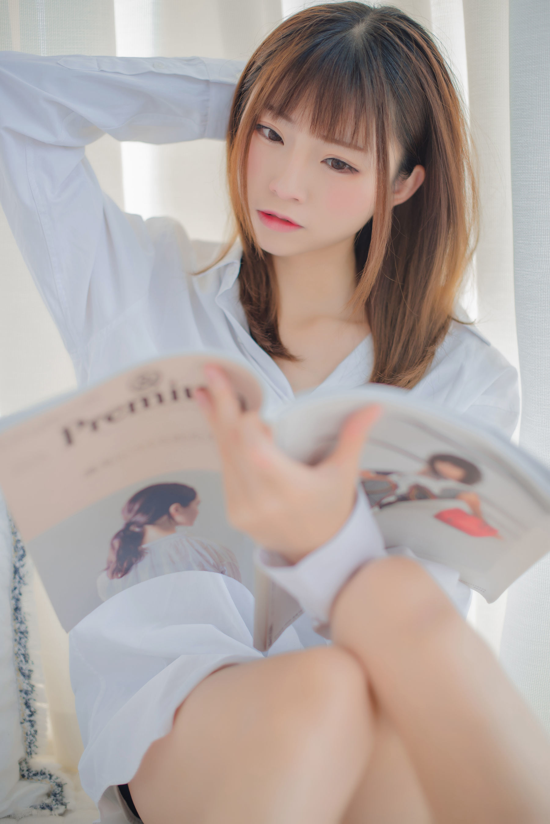 动漫博主Kitaro_绮太郎 - 白衬衫-图26