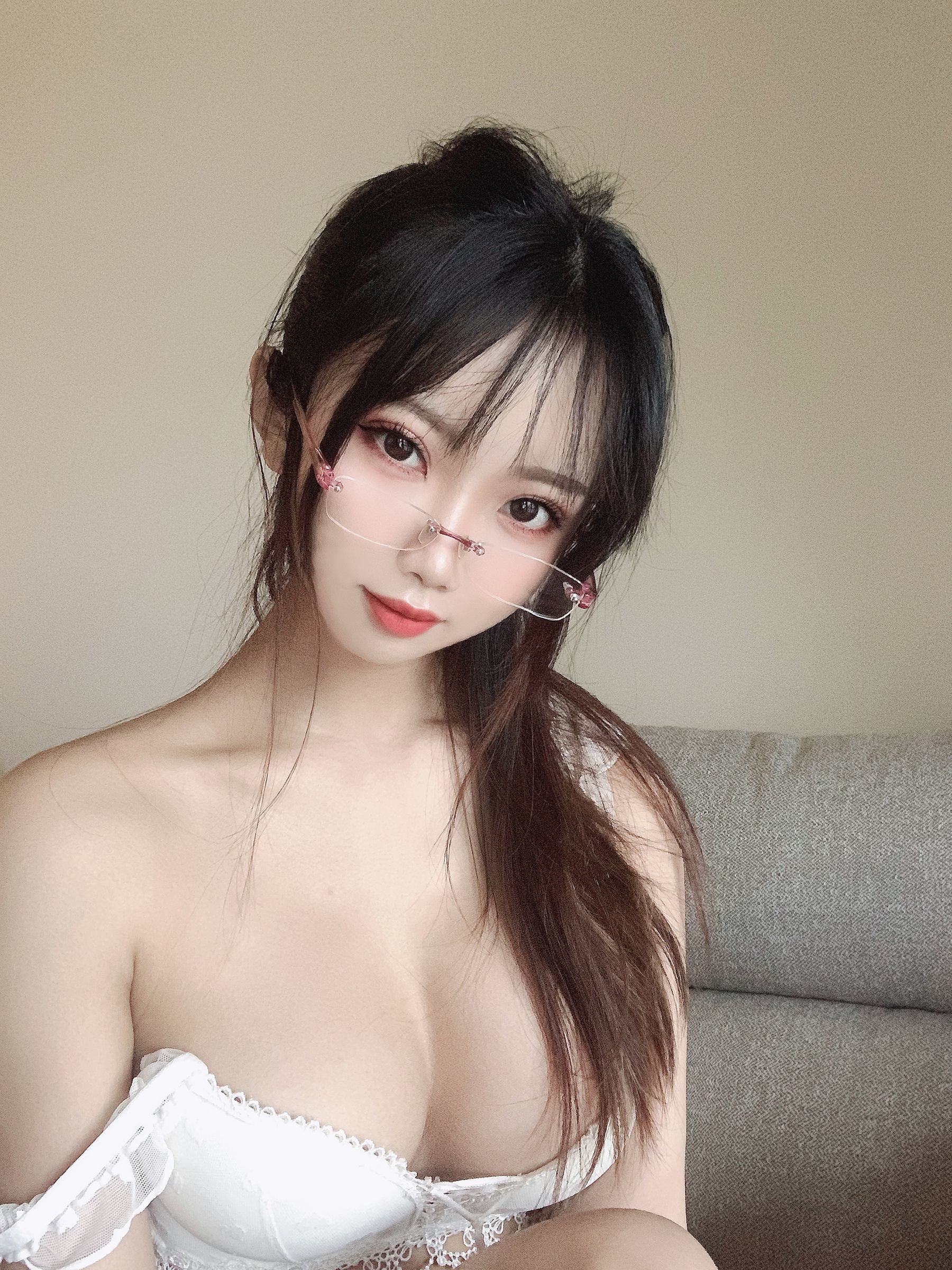 白嫩美少女鬼畜瑶 - 白内衣-图23
