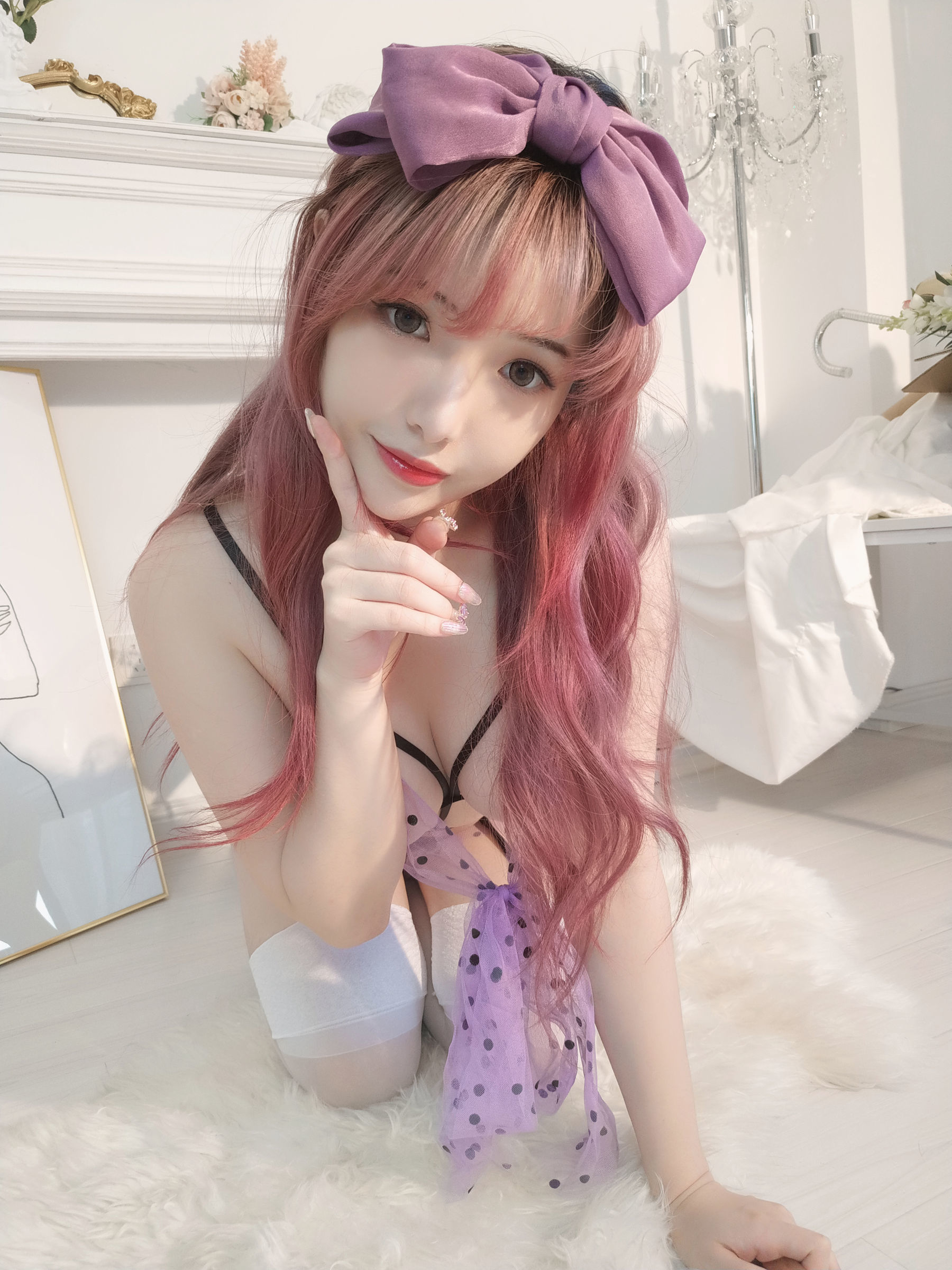 动漫博主雯妹 - 紫色蝴蝶-图21