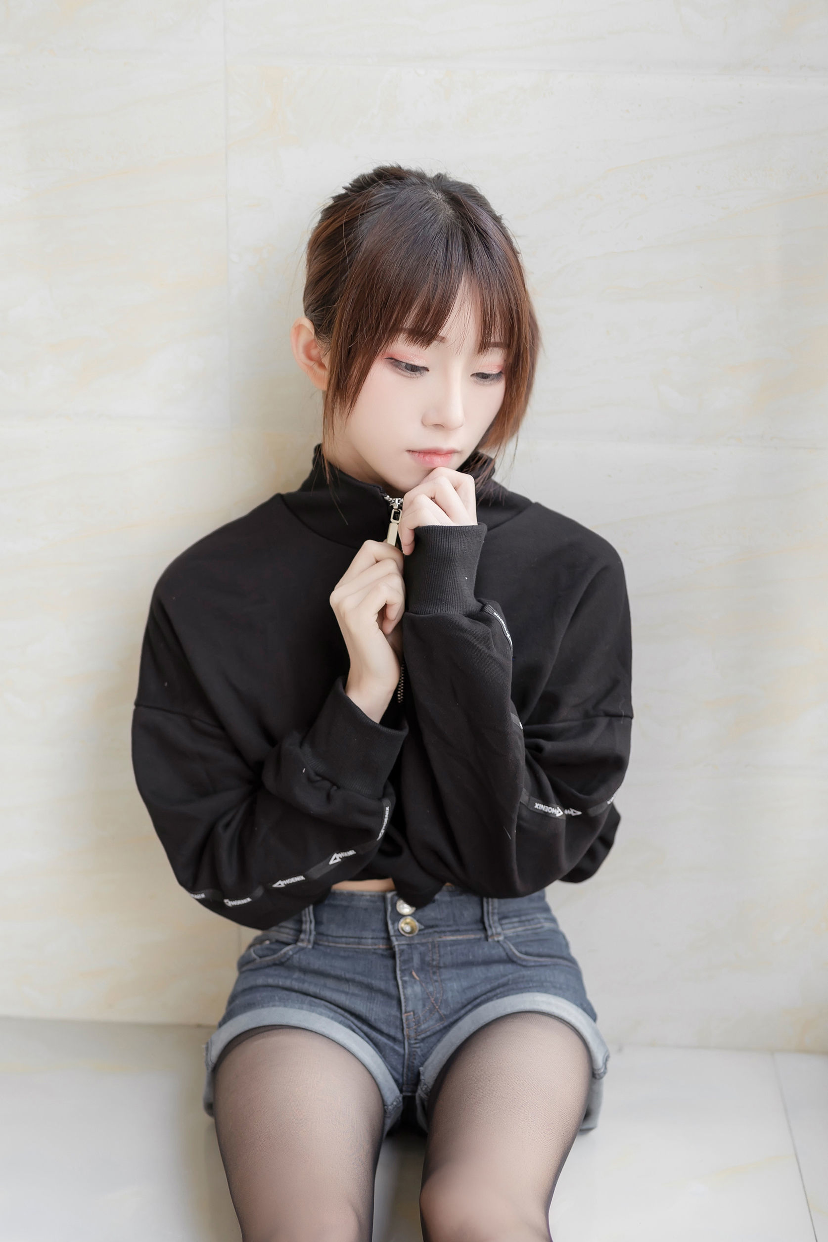 动漫博主Kitaro_绮太郎 - 单马尾女孩-图1