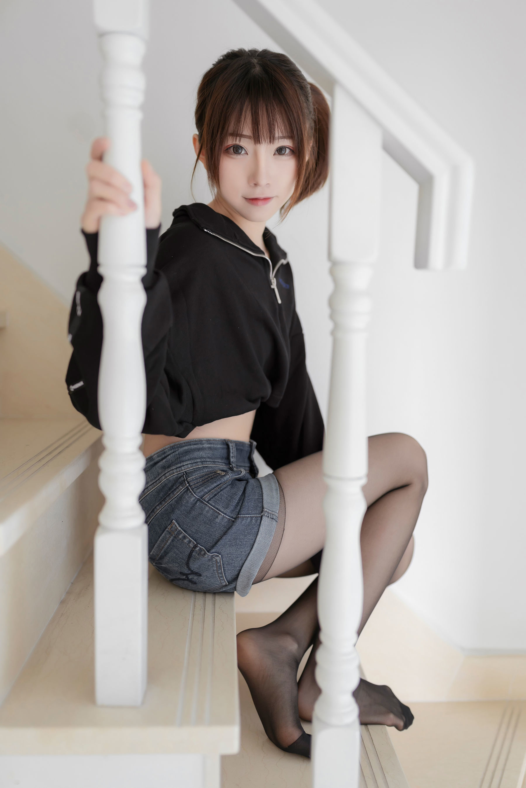 动漫博主Kitaro_绮太郎 - 单马尾女孩-图20