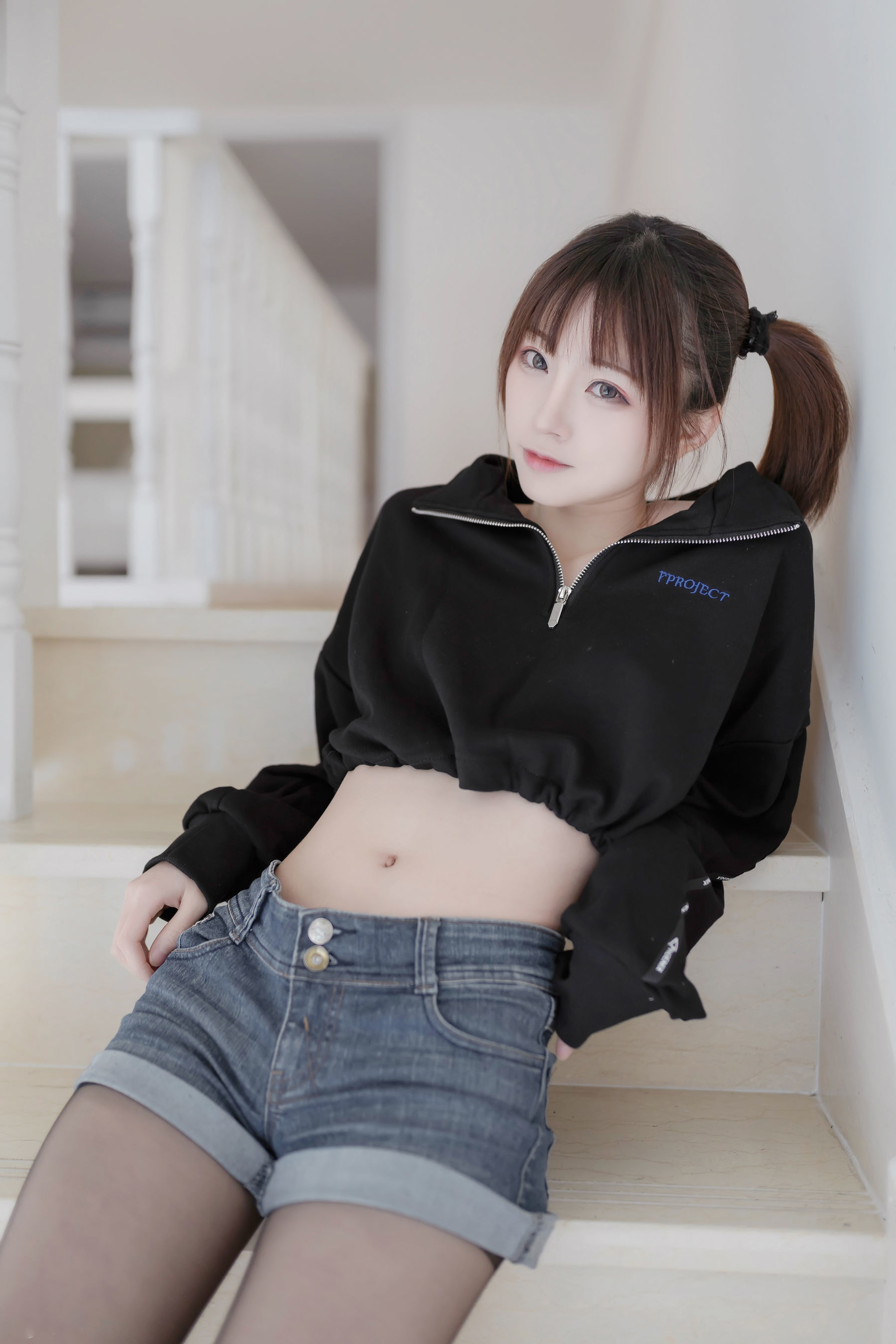 动漫博主Kitaro_绮太郎 - 单马尾女孩-图3