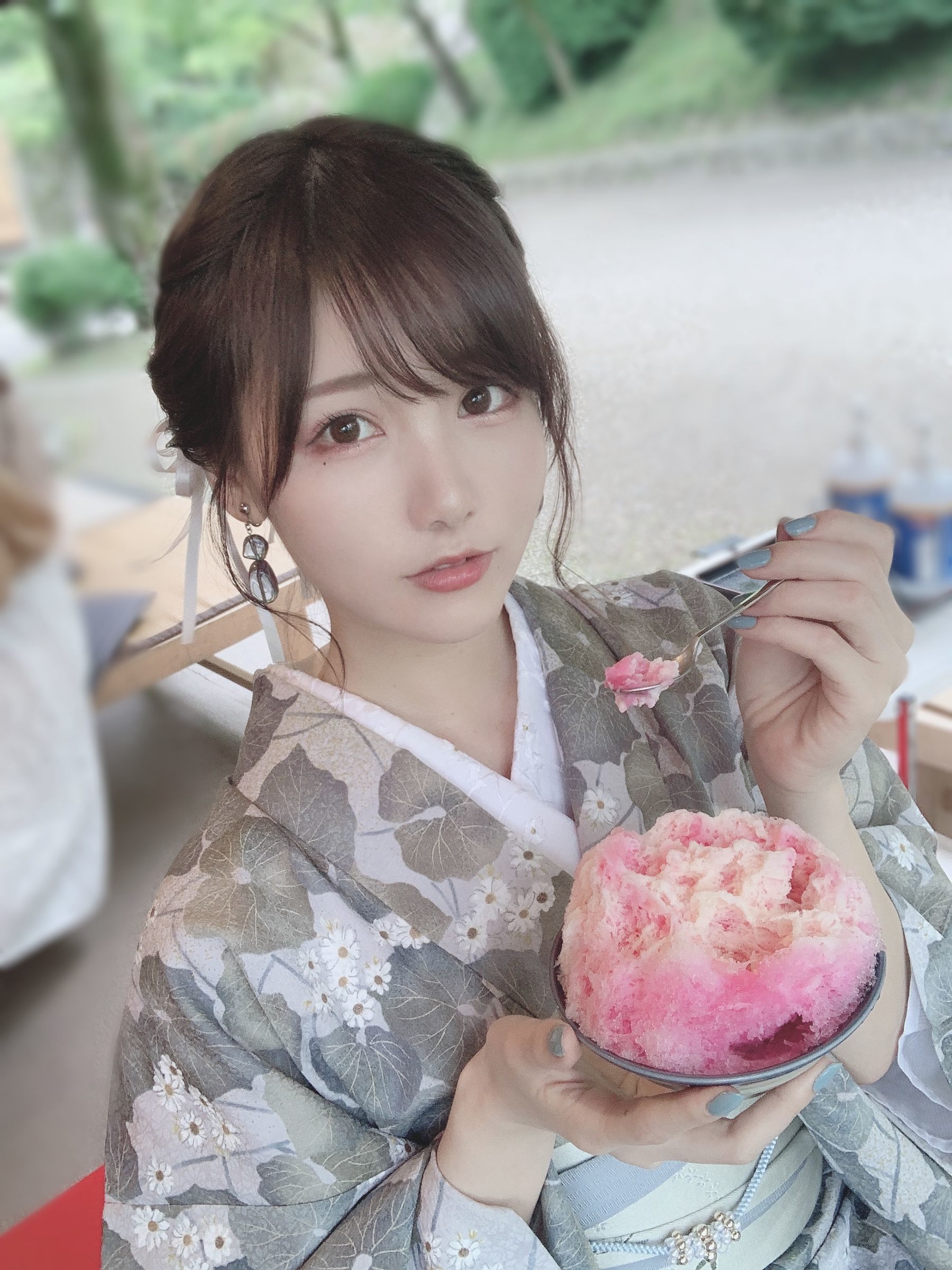 日本甜美COSERけんけん 2020.08 夏和服-图7