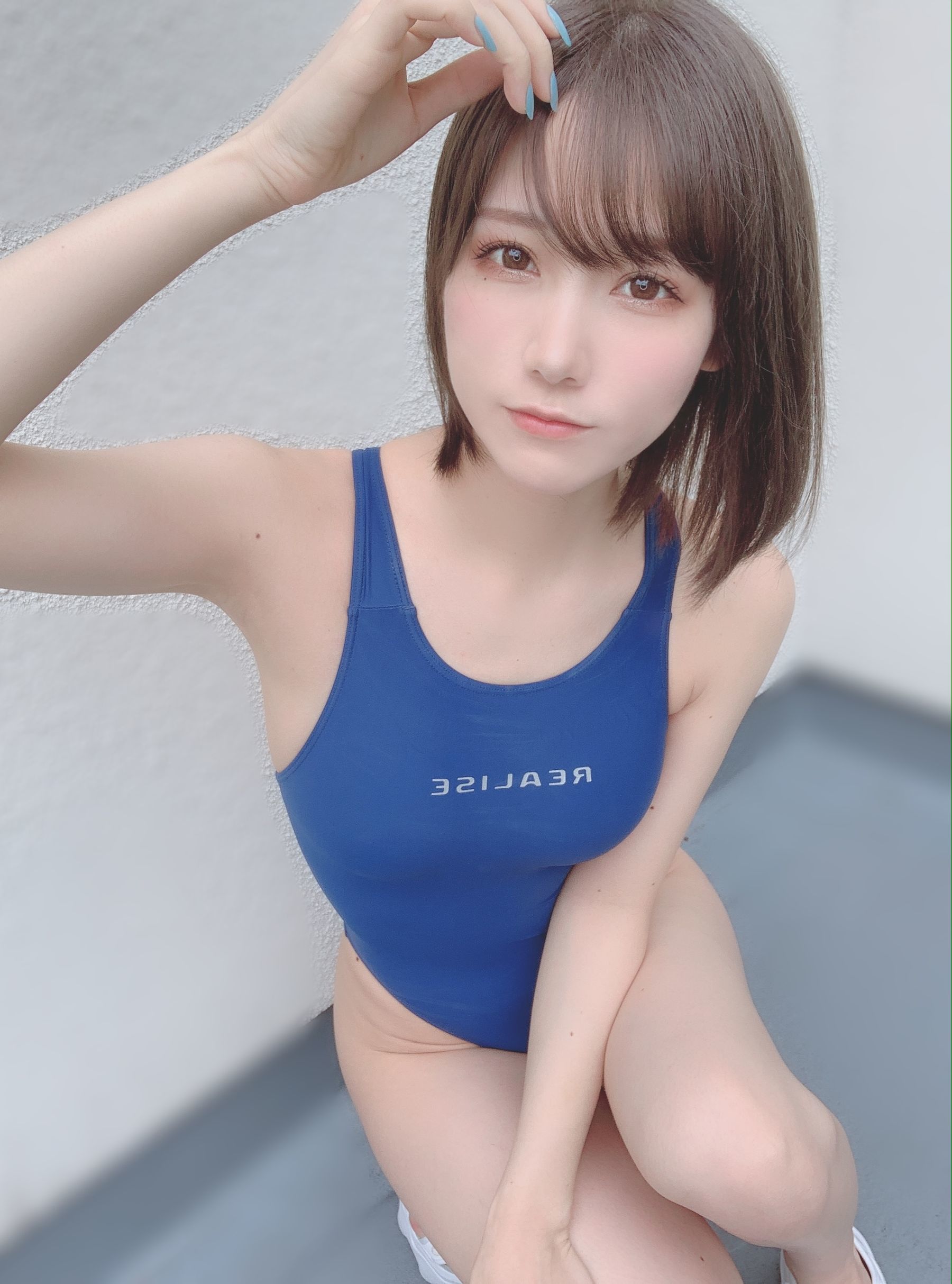 日本甜美COSERけんけん 2020.07 競泳水着-图27