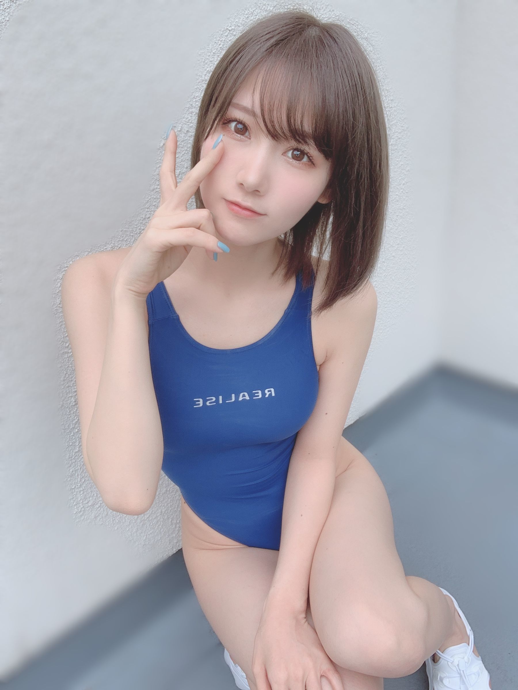 日本甜美COSERけんけん 2020.07 競泳水着-图28