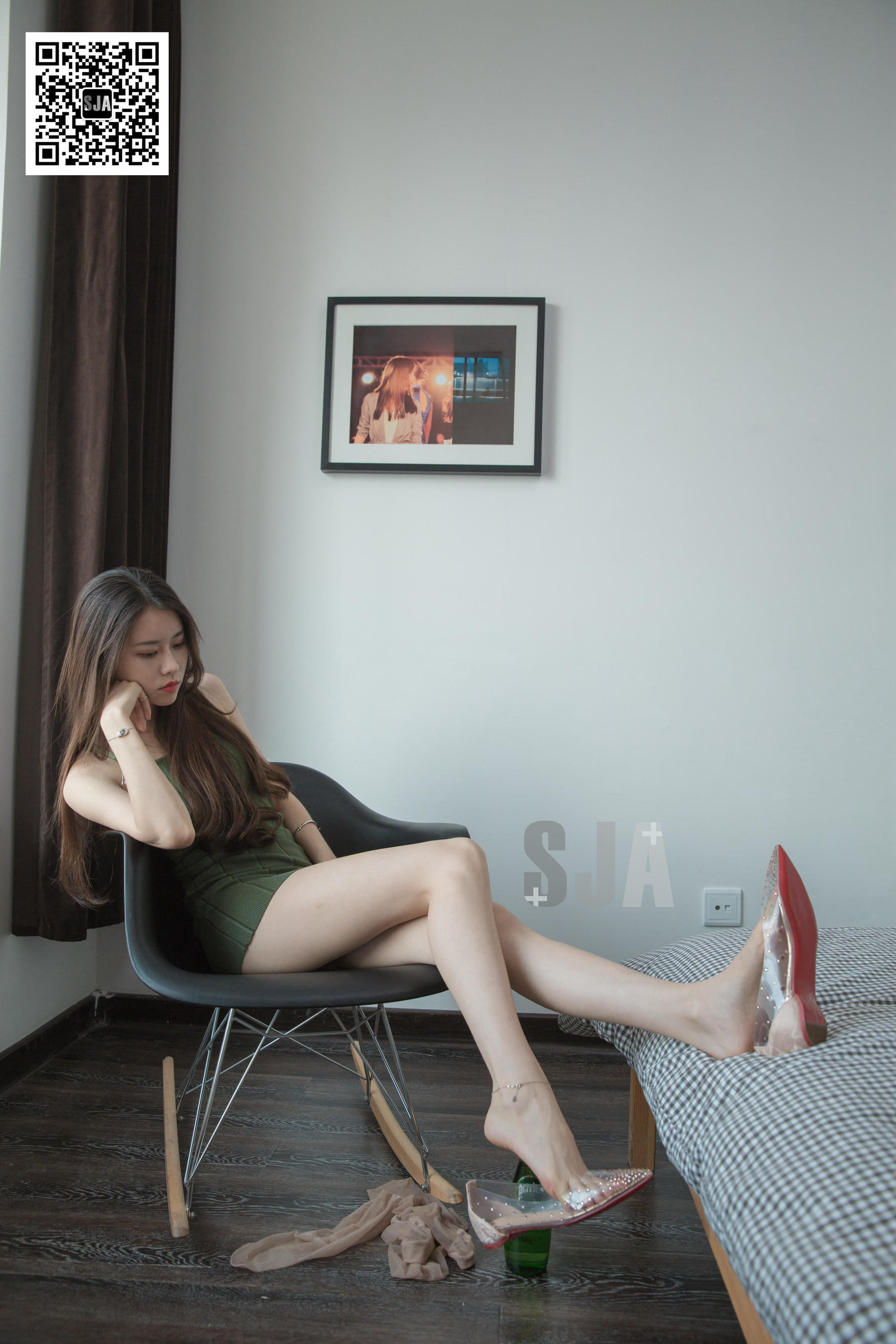 Vol.003 佳爷 闺蜜视角《绿》-图9