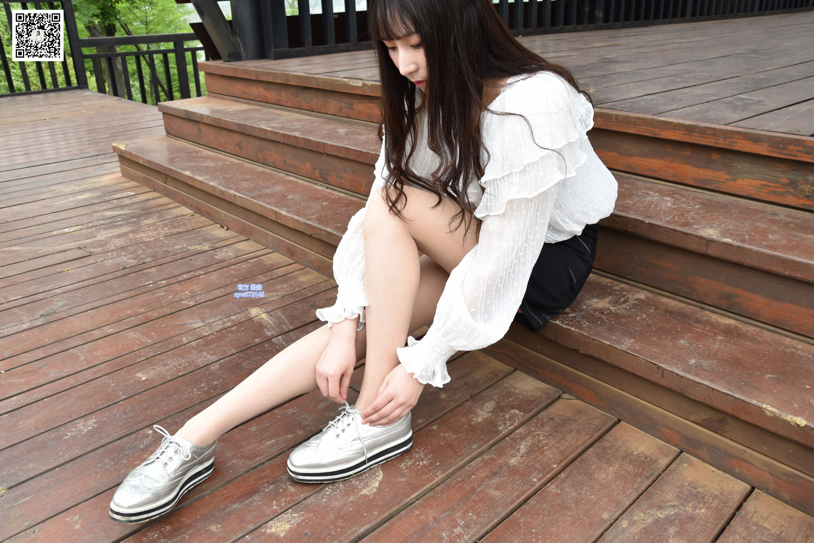 No.015 琦琦 公园里的短裙肉丝-图29