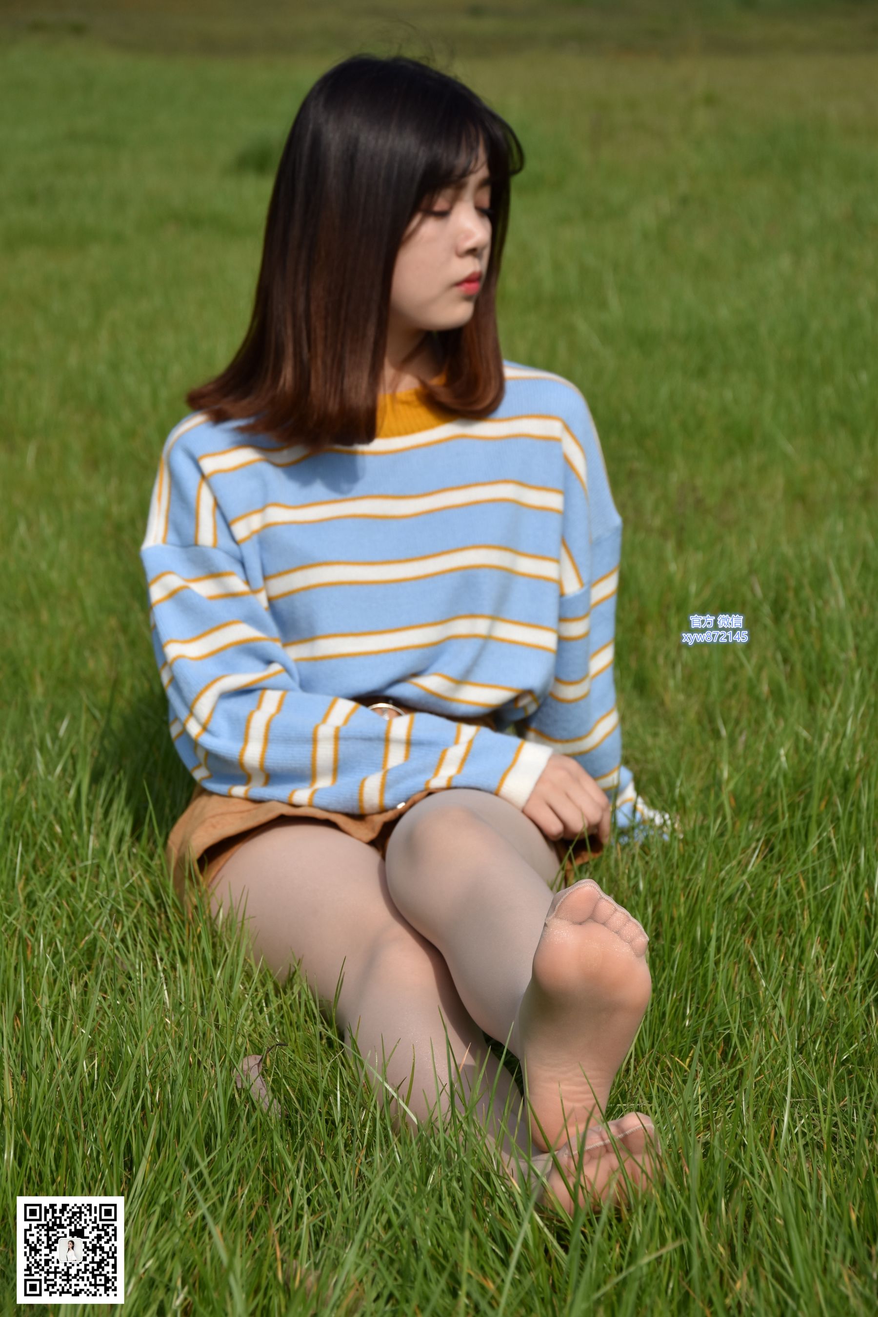 No.018 欣欣 青青芳草地 悠悠丝袜情-图26