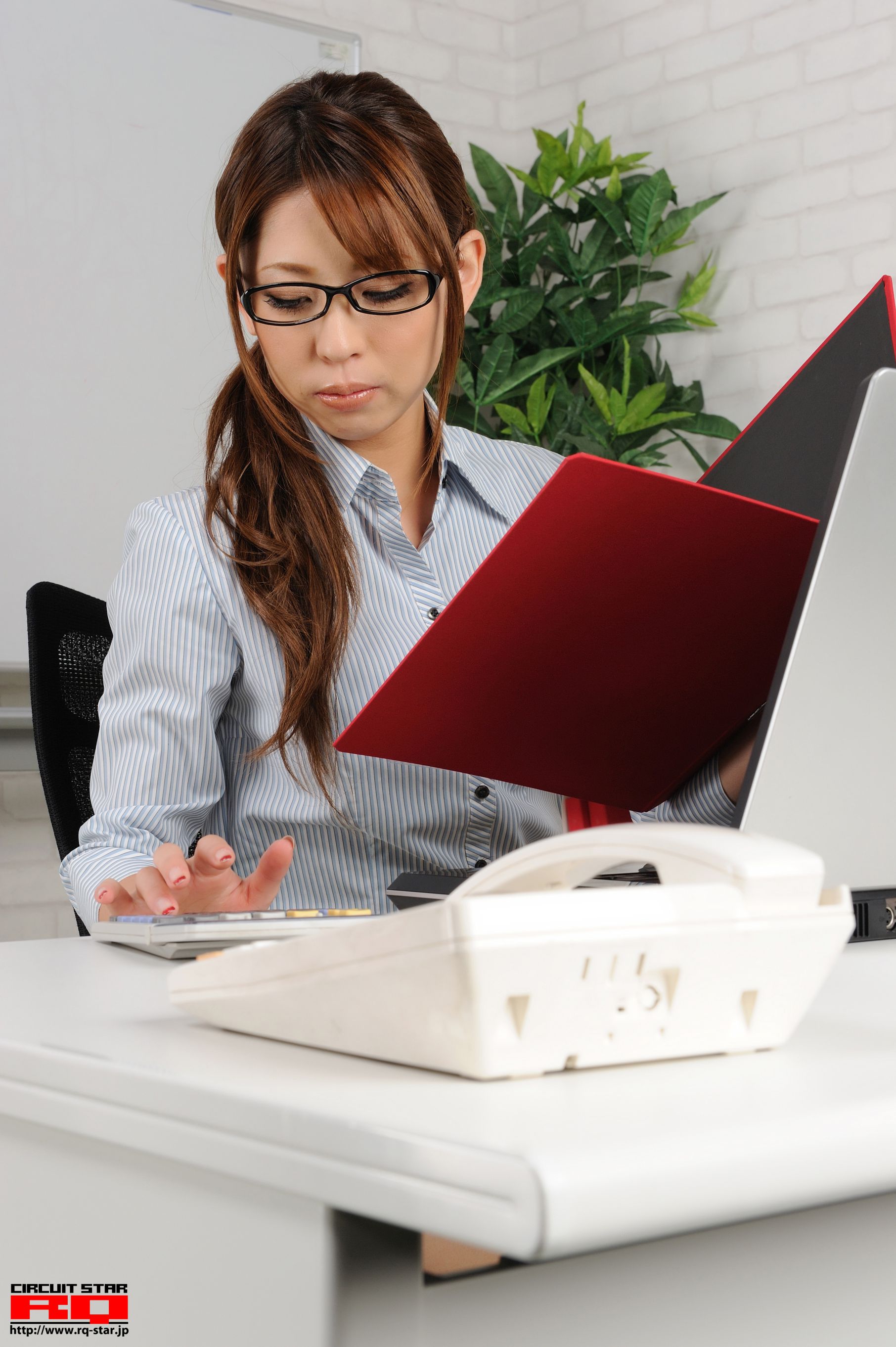 NO.00416 Riona Ohsaki 大崎莉央奈 Office Lady 办公室女郎系列-图8