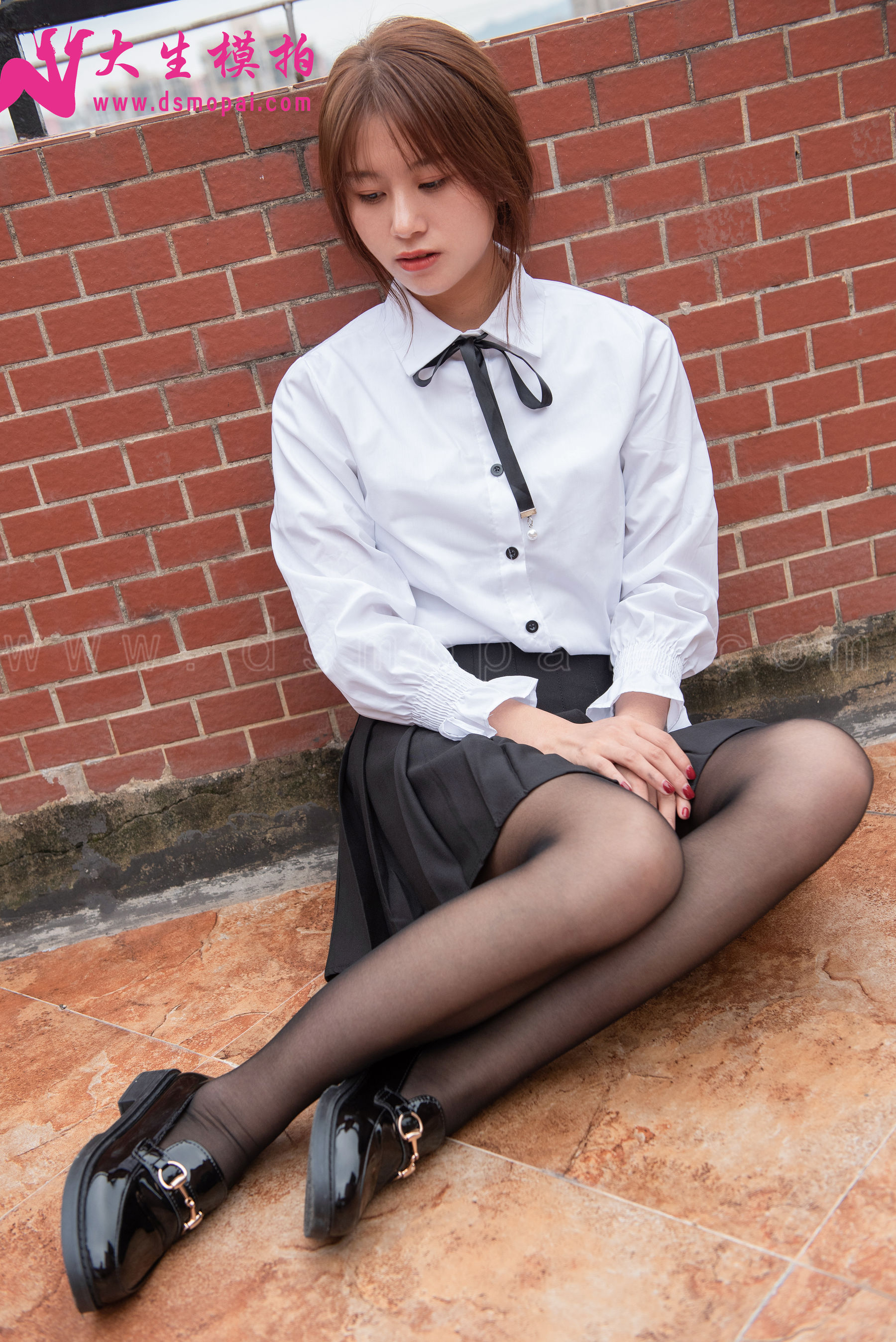 No.152 小颖 学院黑丝-图9
