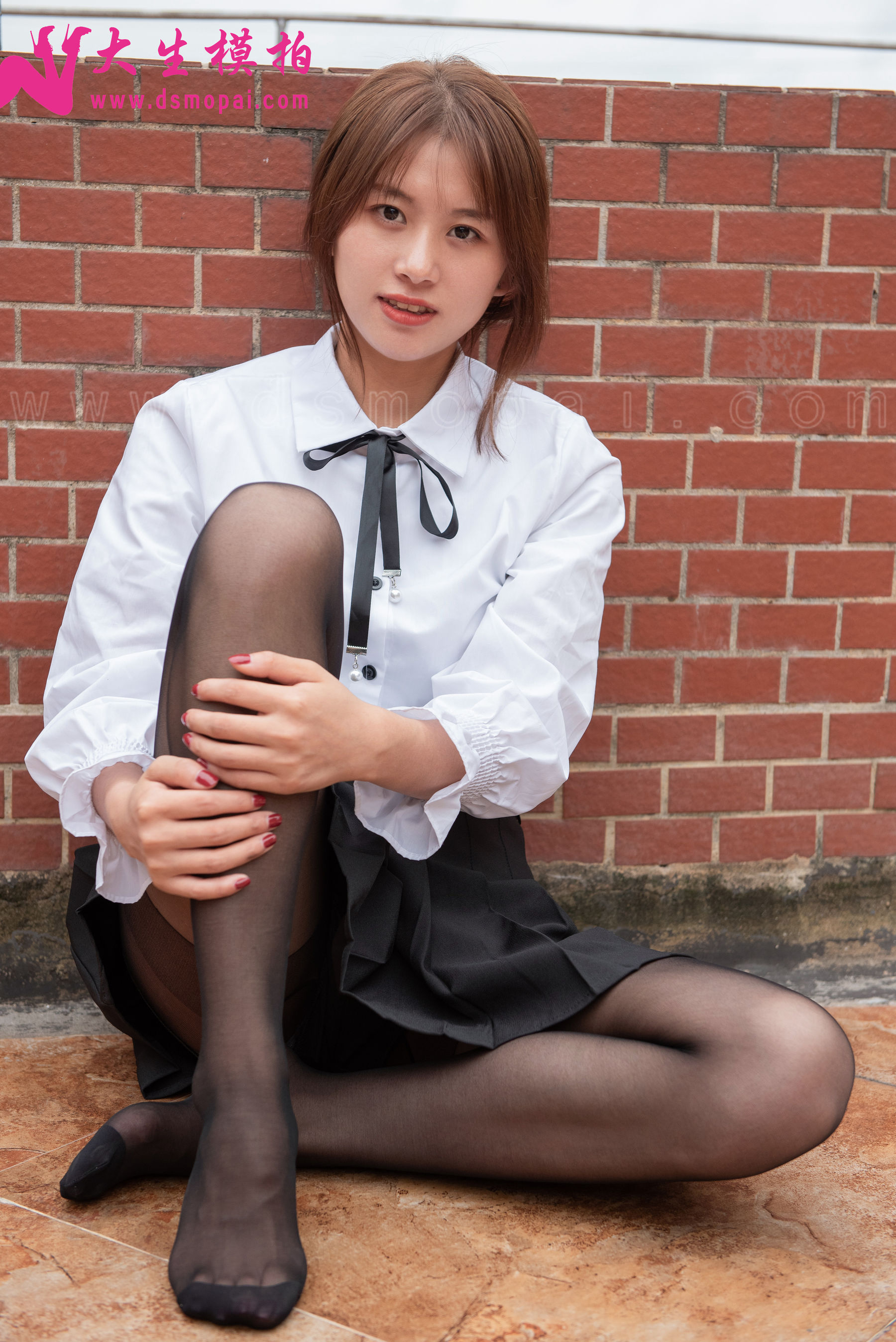 No.152 小颖 学院黑丝-图15