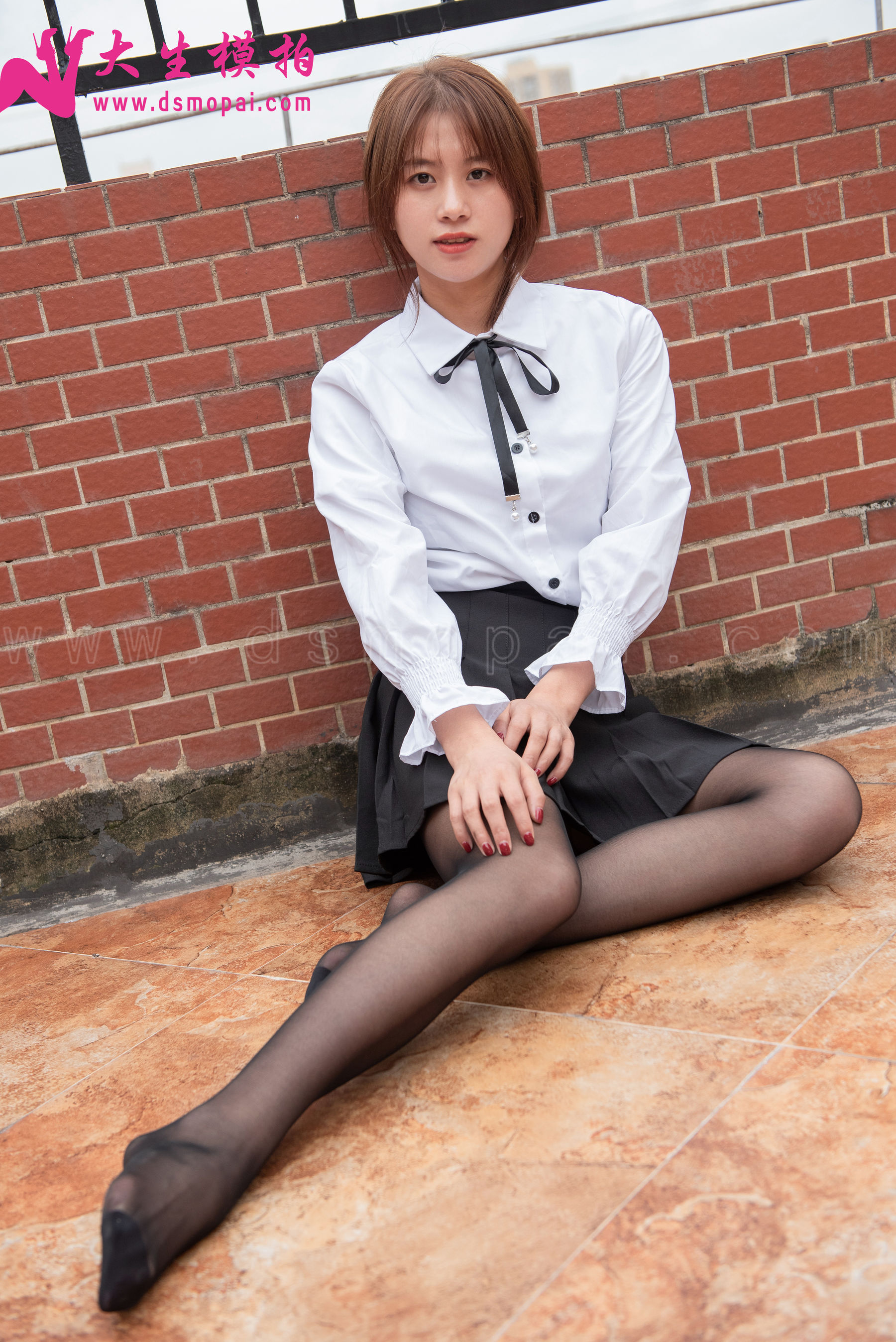 No.152 小颖 学院黑丝-图16