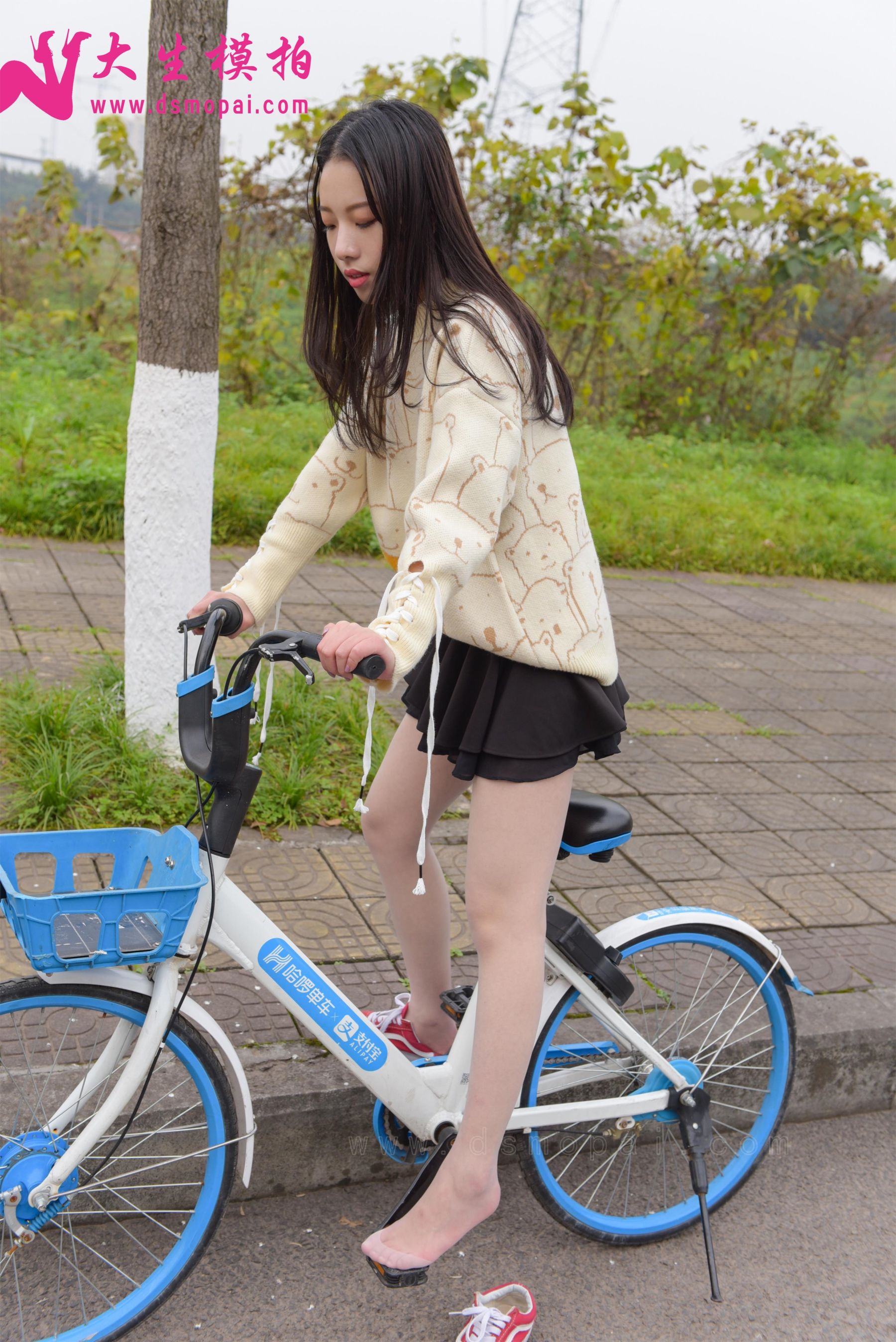 No.172 青青 单车少女-图12