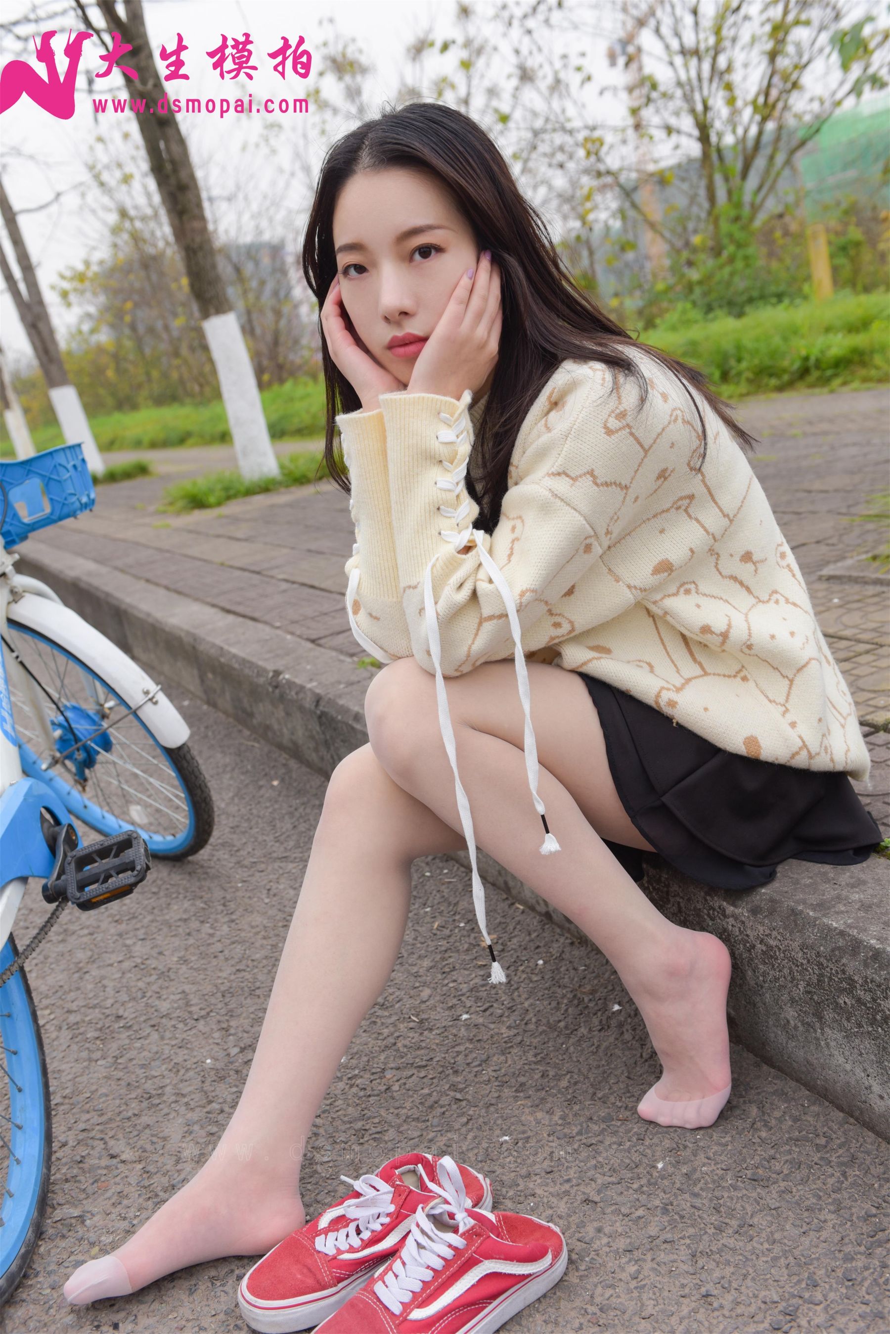 No.172 青青 单车少女-图37