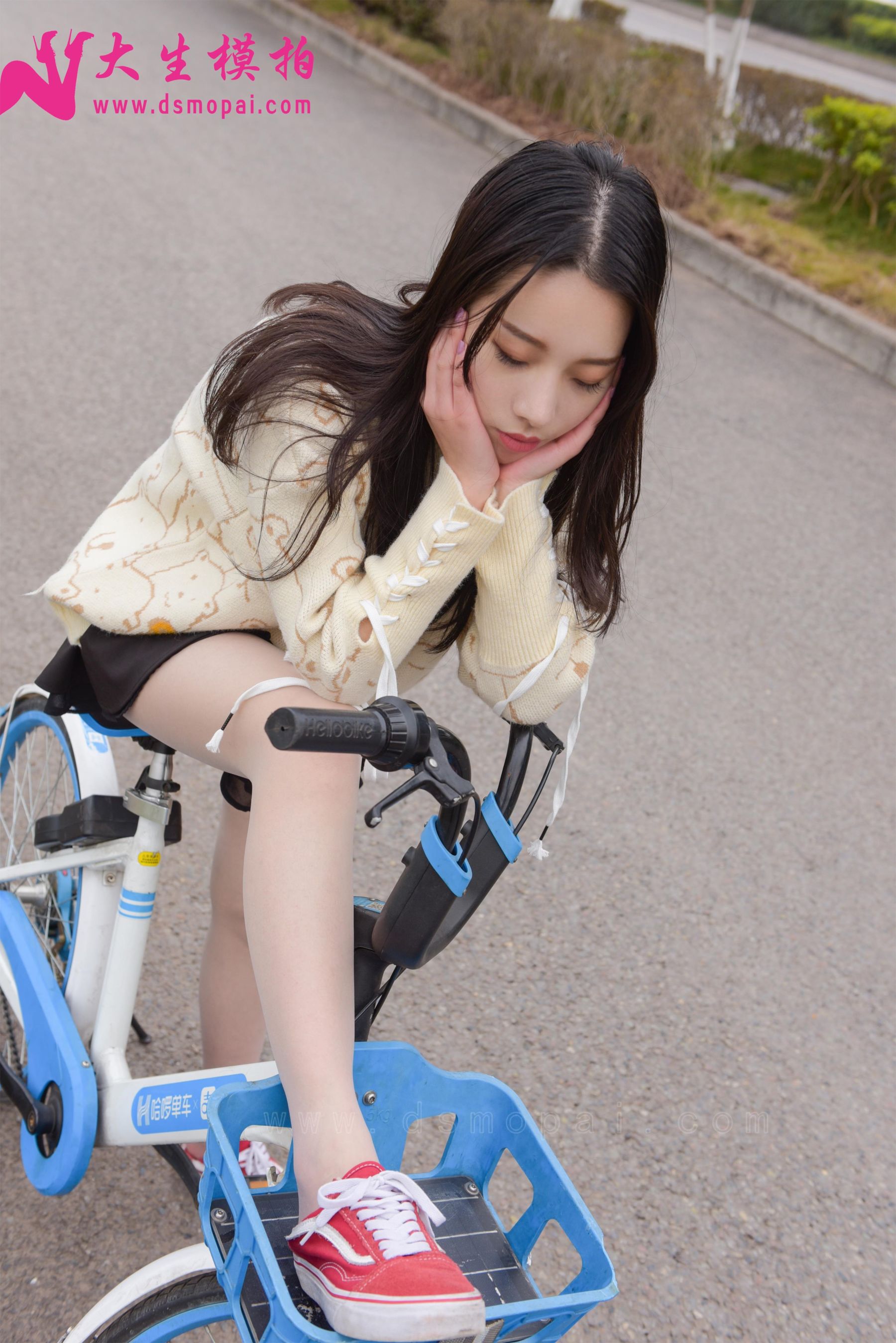 No.172 青青 单车少女-图38