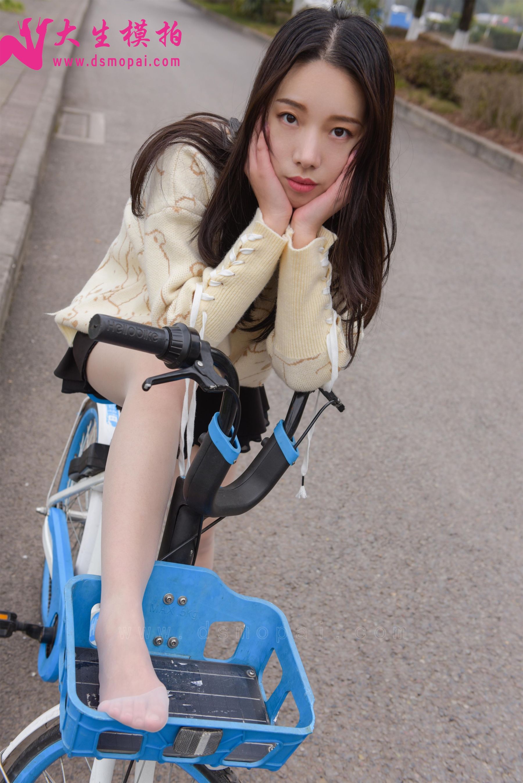 No.172 青青 单车少女-图40