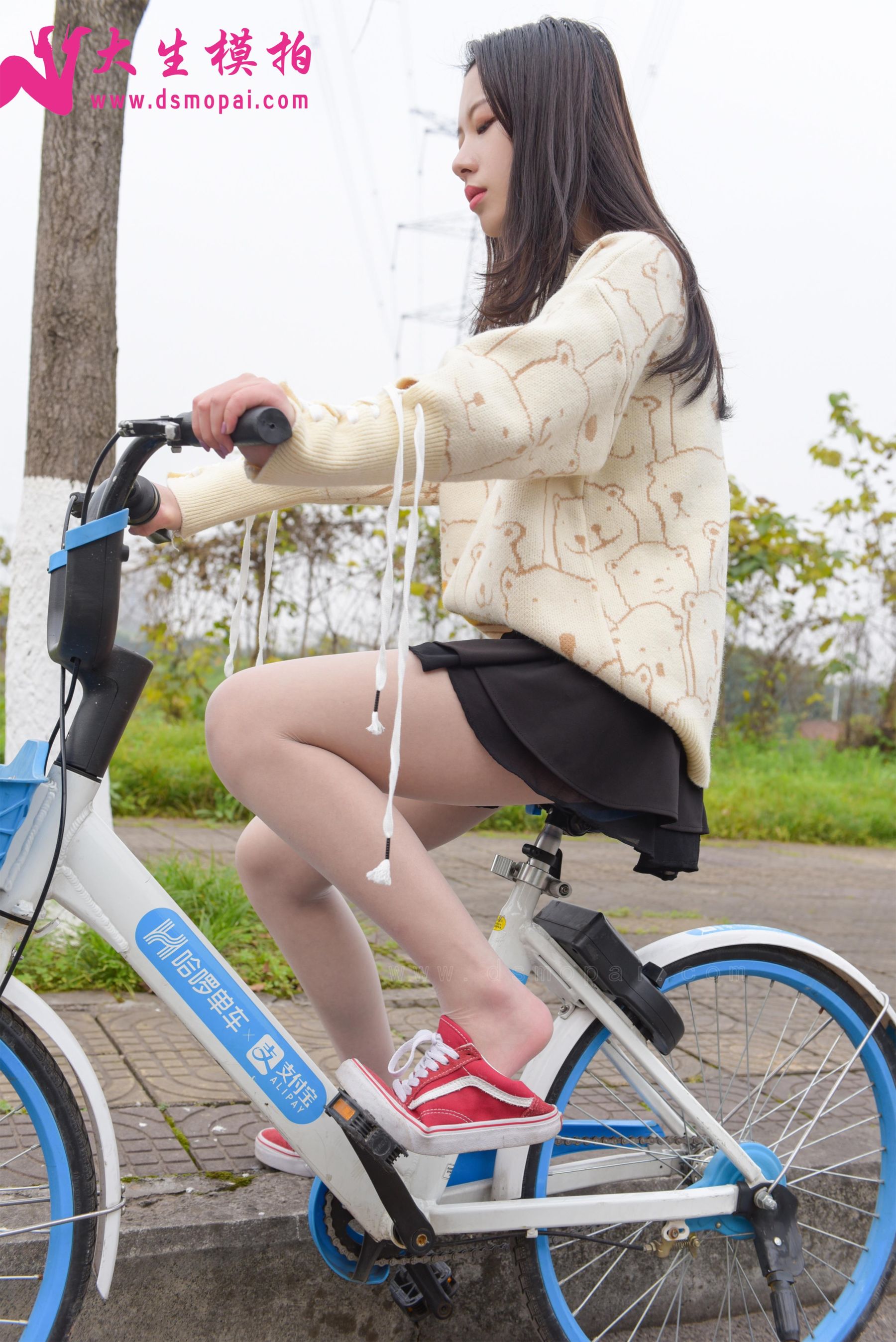 No.172 青青 单车少女-图8