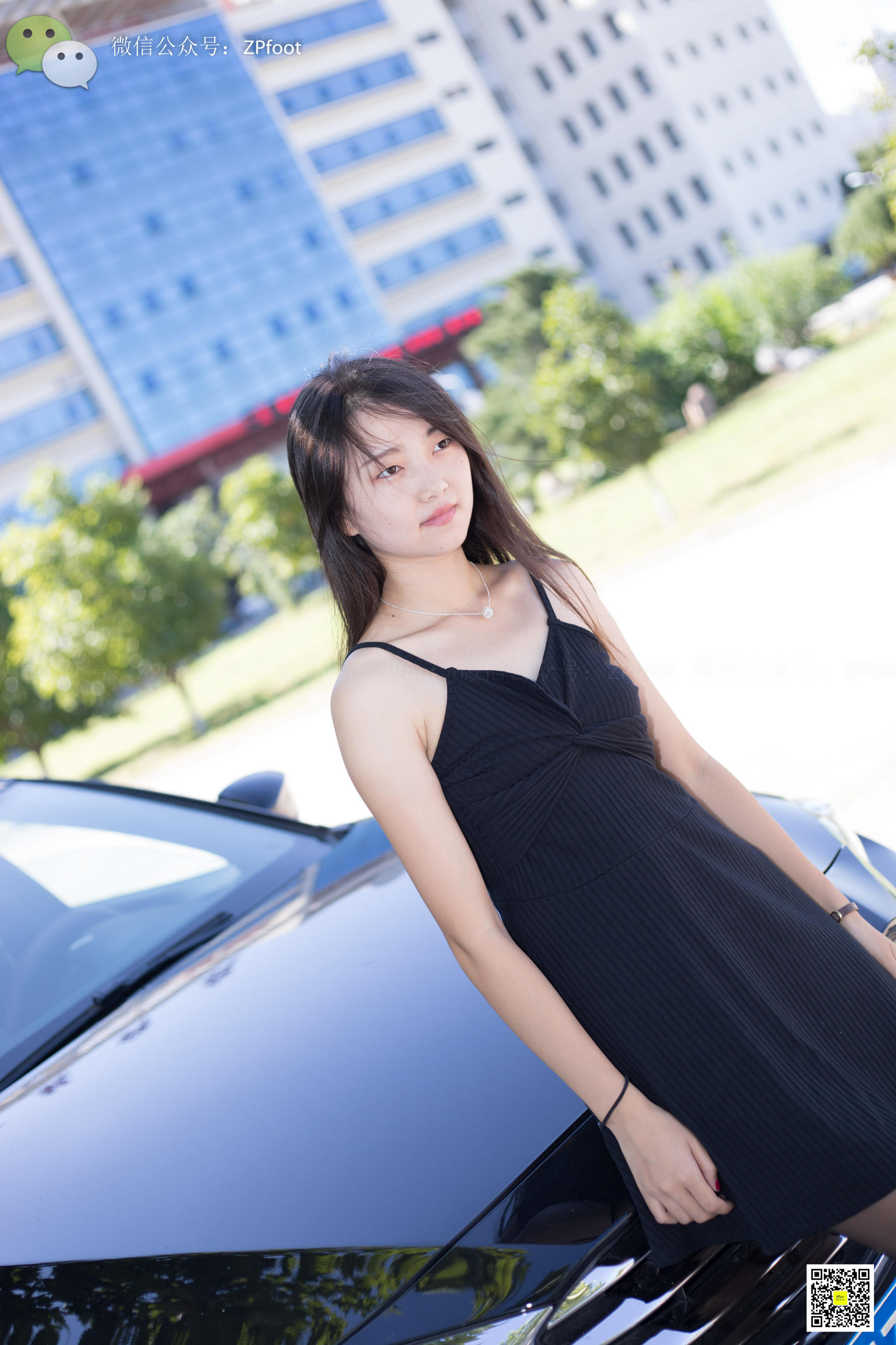 NO.040  黑丝车模-图6