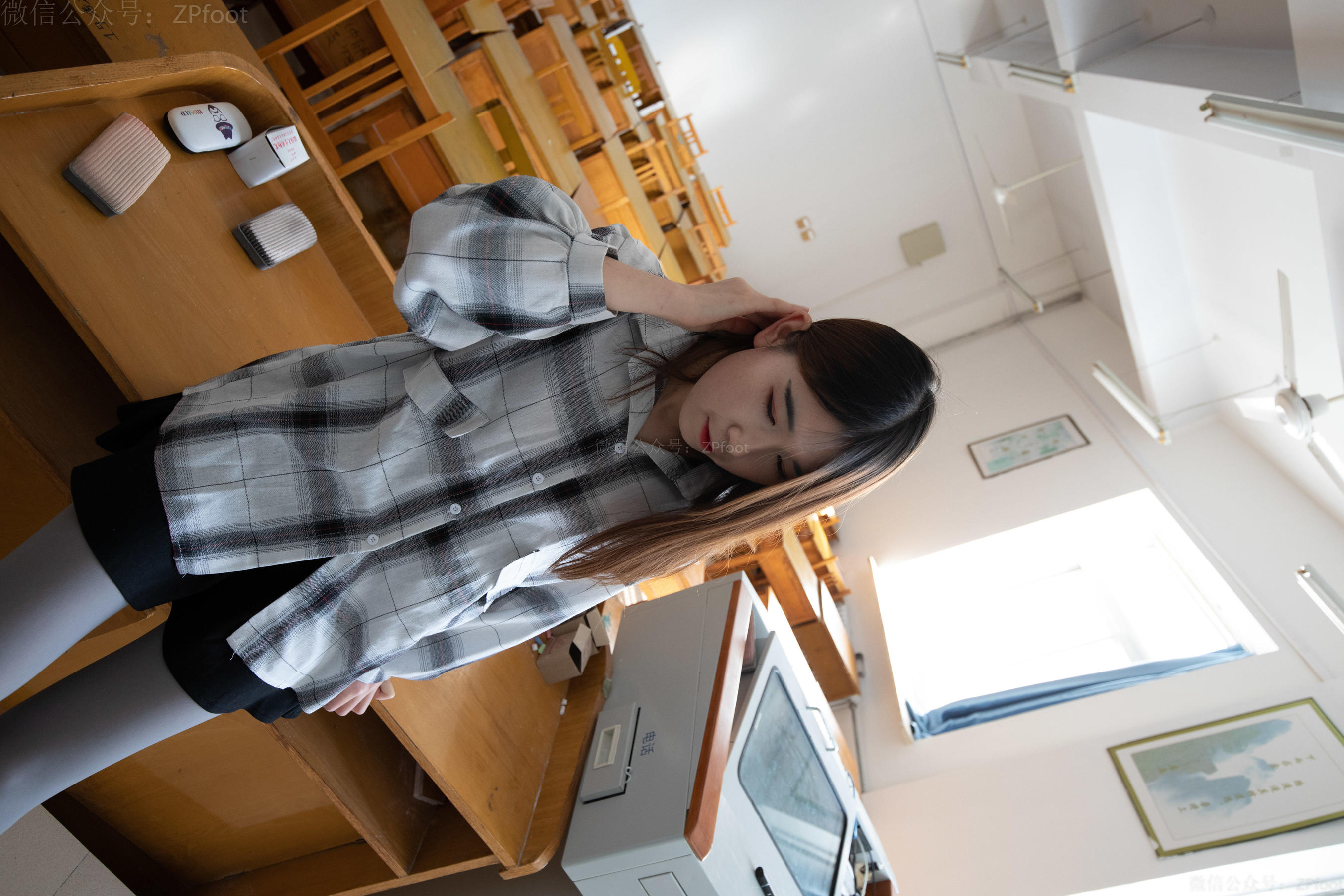 NO.069  教室里的灰丝-图29