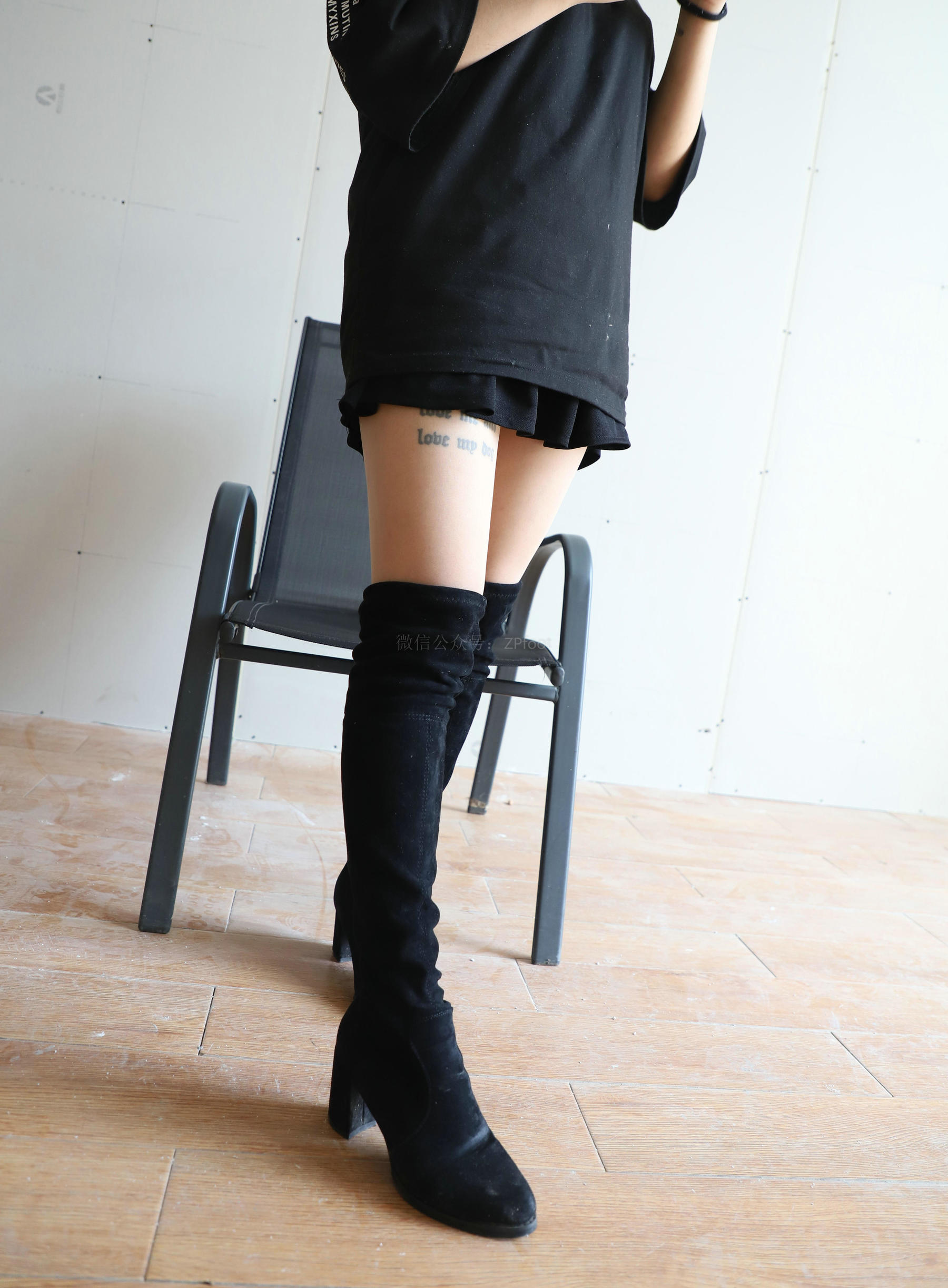 NO.075  肉丝长靴-图3