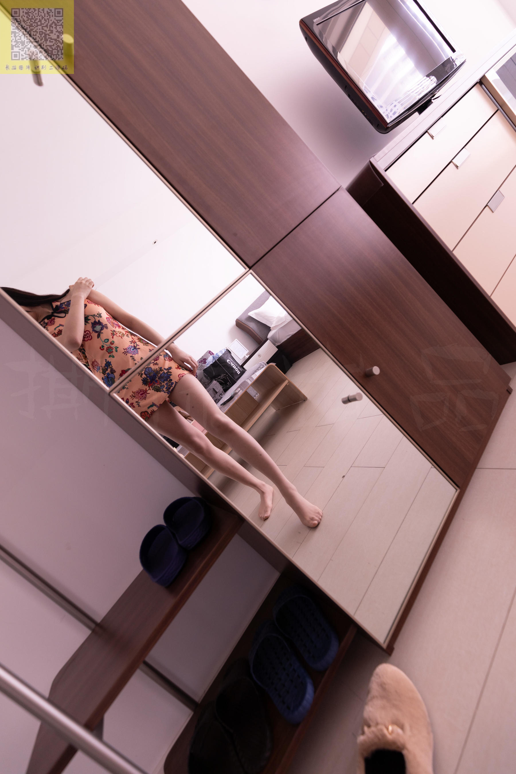 NO.082 小白 小白的碎花裙-图66