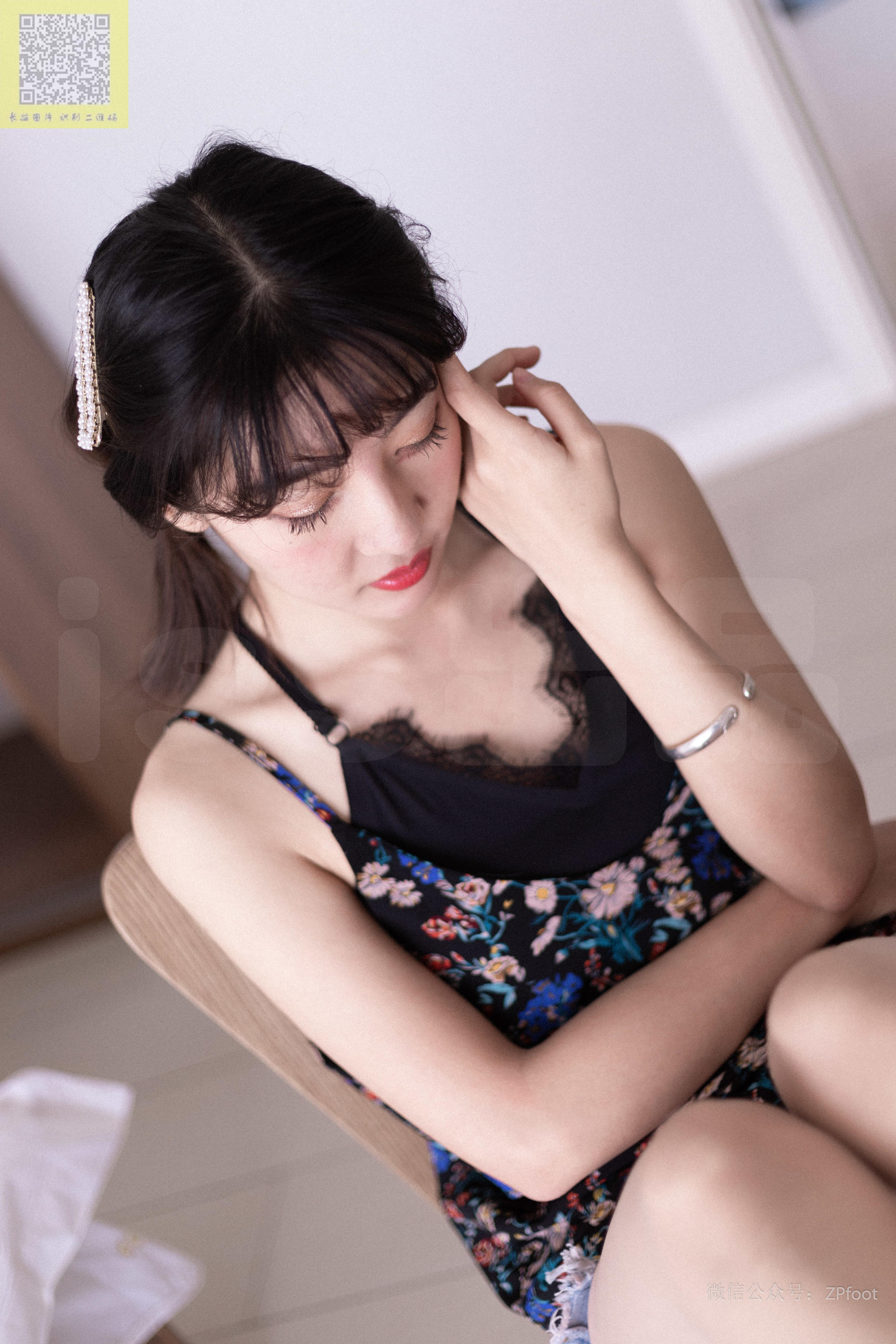 NO.084 小雪 小雪的吊带肉丝-图53