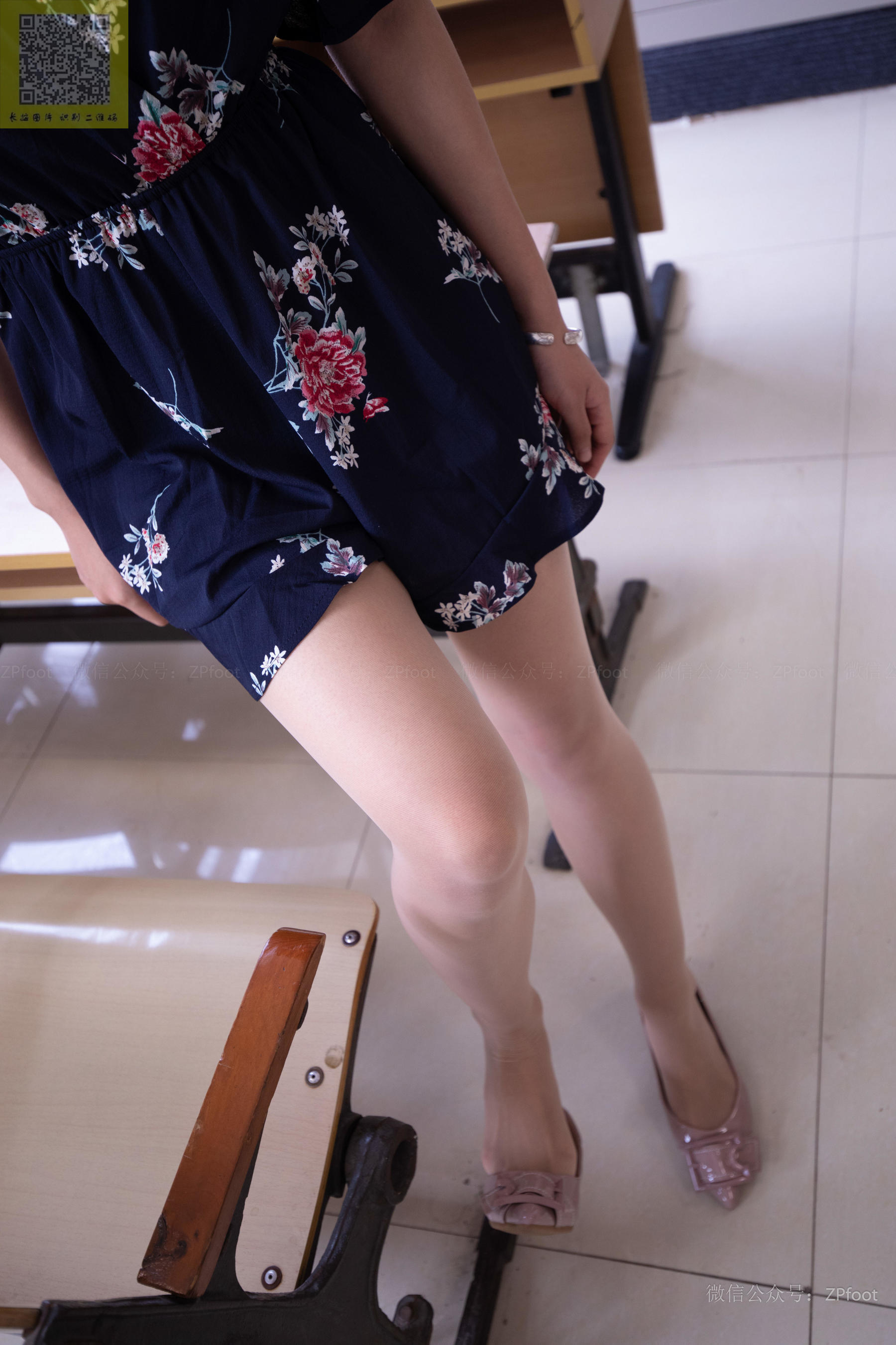 NO.087 小雪 教室碎花裙-图64