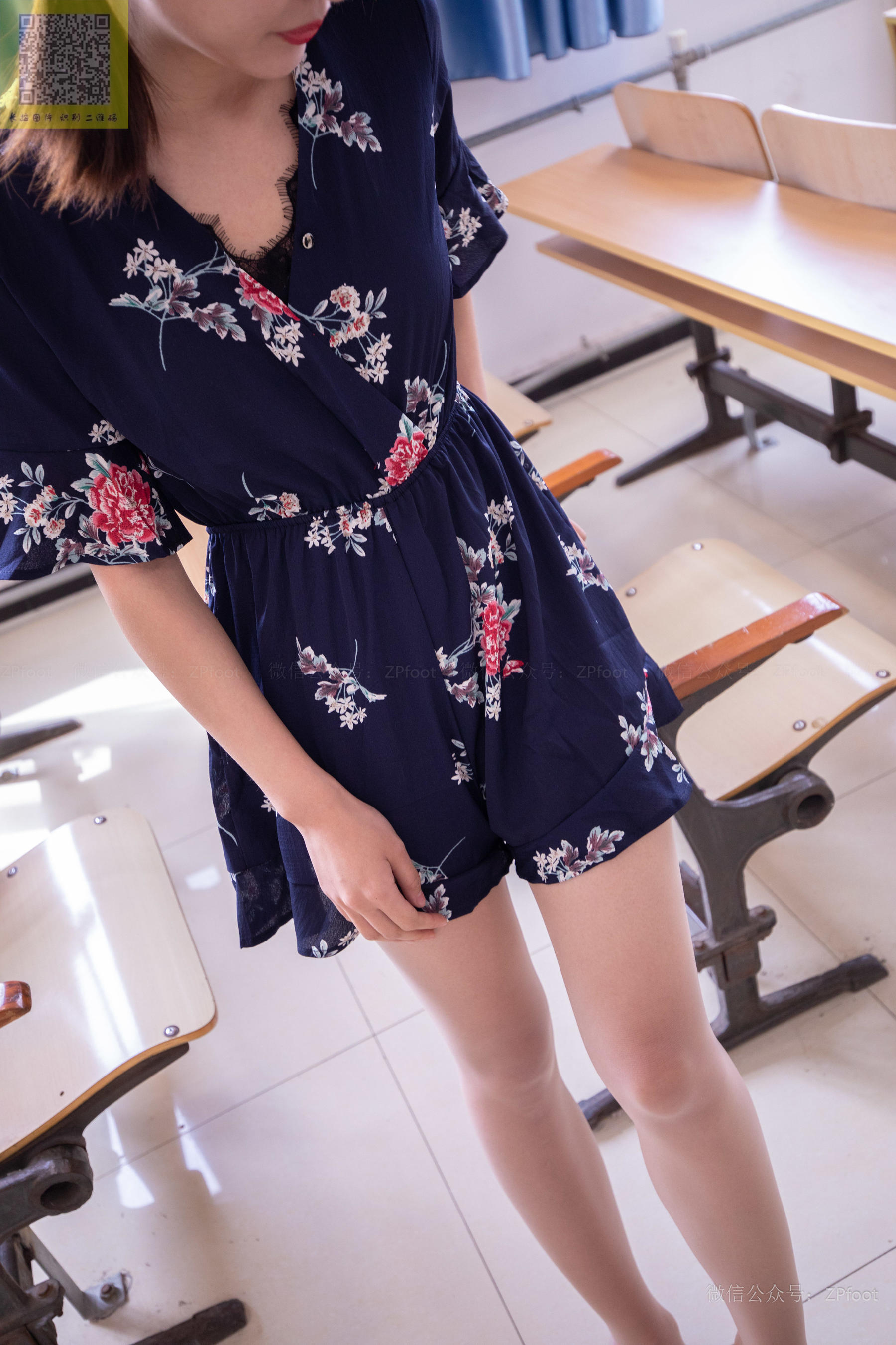 NO.087 小雪 教室碎花裙-图88