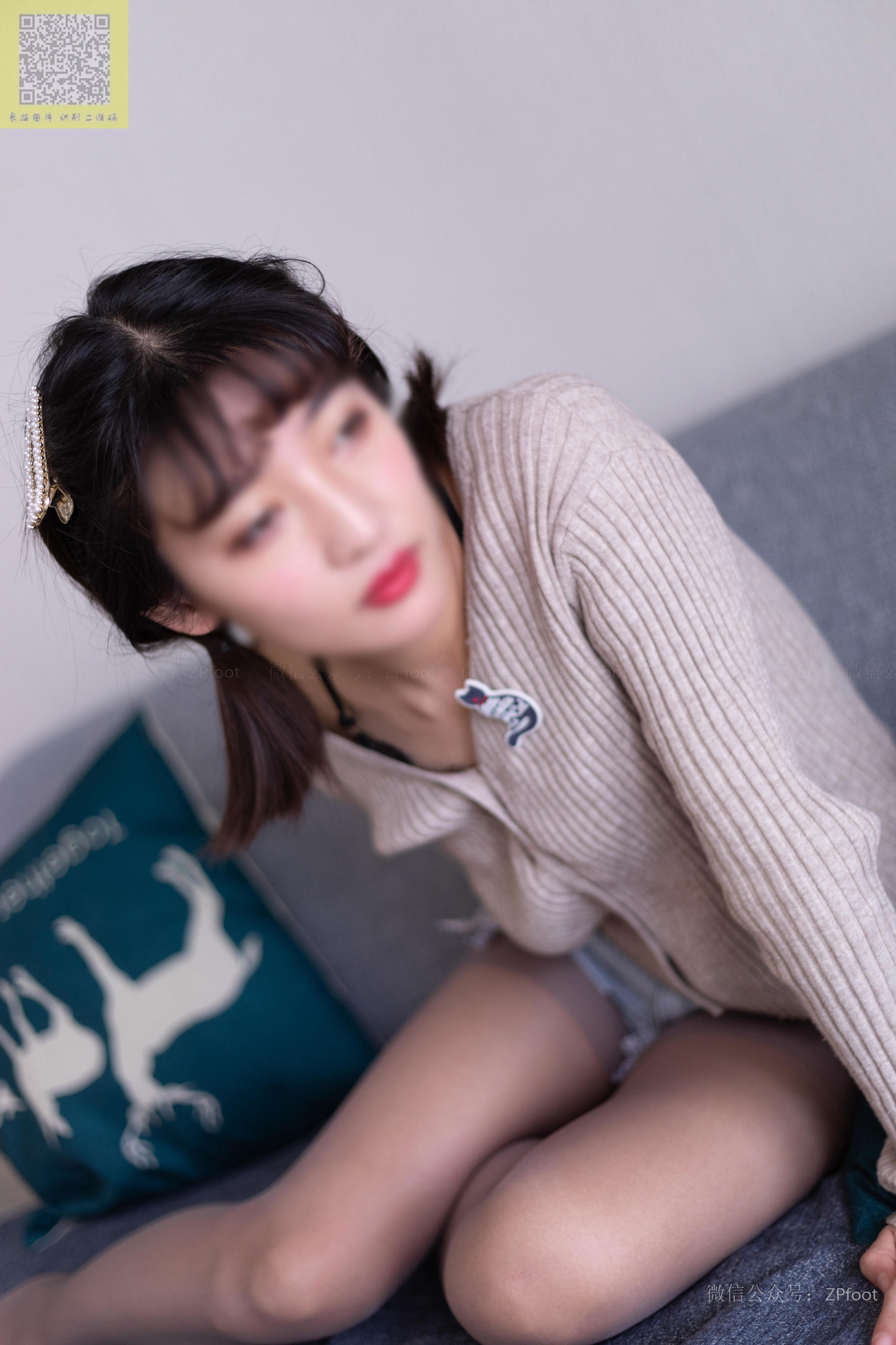 NO.091 小雪 脚尖加固灰丝-图54