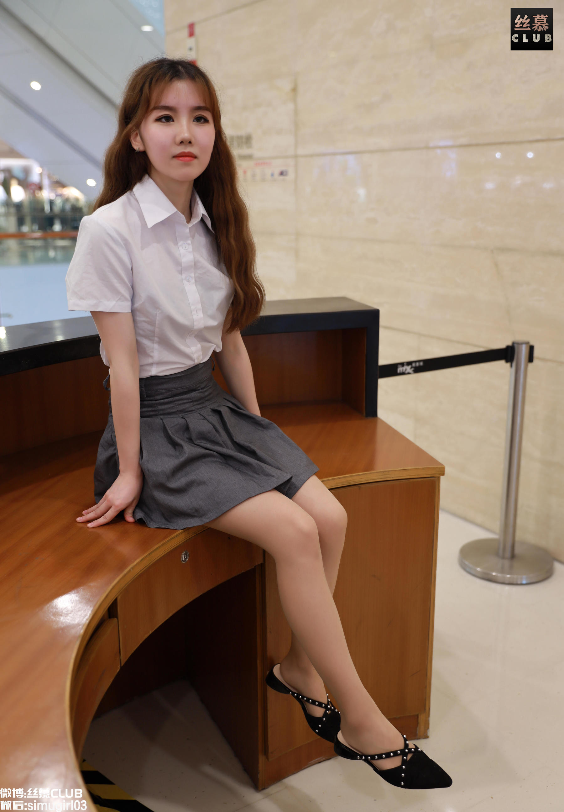 SM035 天天一元 学妹 《可爱学妹逛商城》-图36