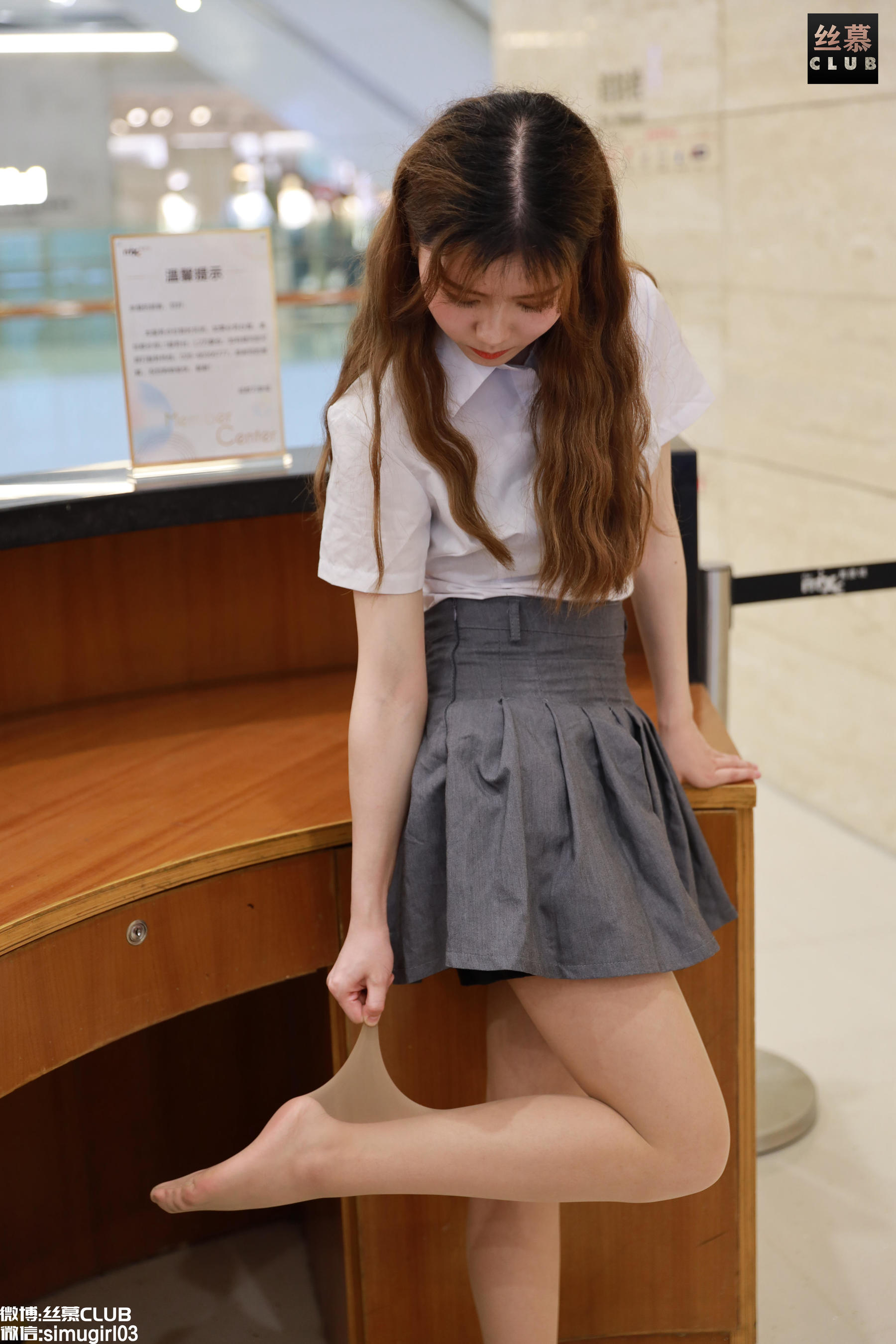 SM035 天天一元 学妹 《可爱学妹逛商城》-图39