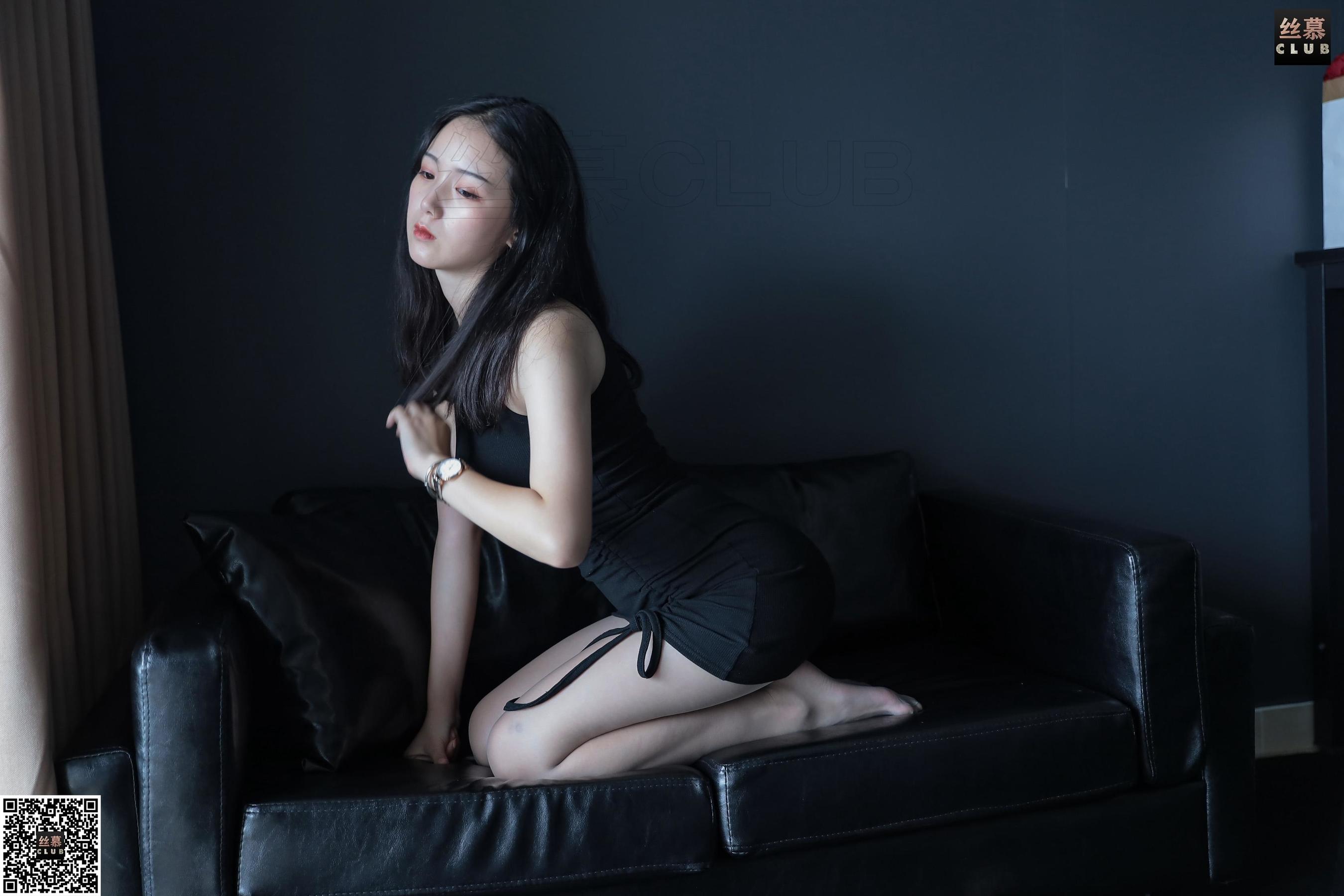 SM057 天天一元 恬恬《恬恬的吊带紧身裙》-图56