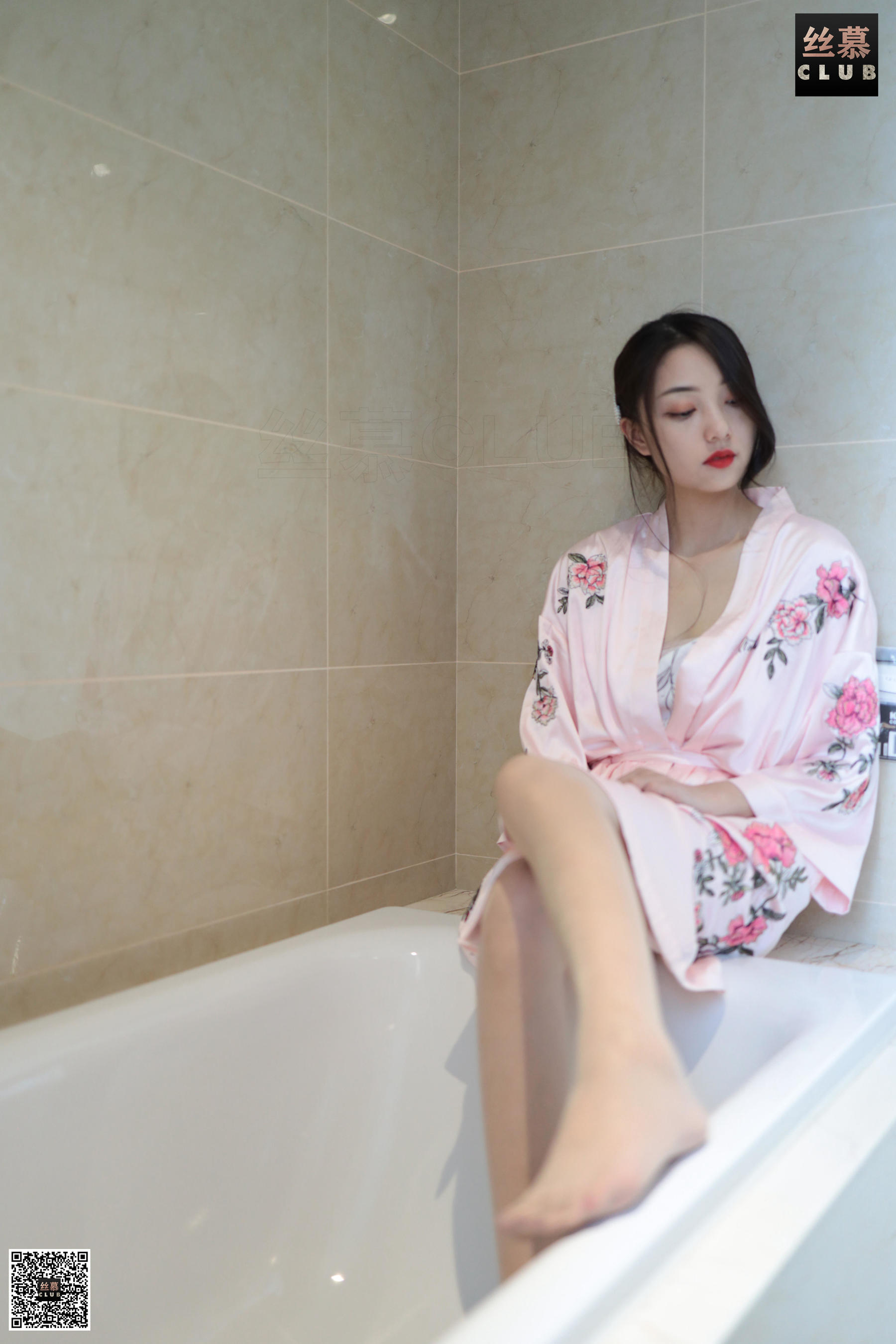 SM074 天天一元 诗晴《睡袍 浴缸》-图25