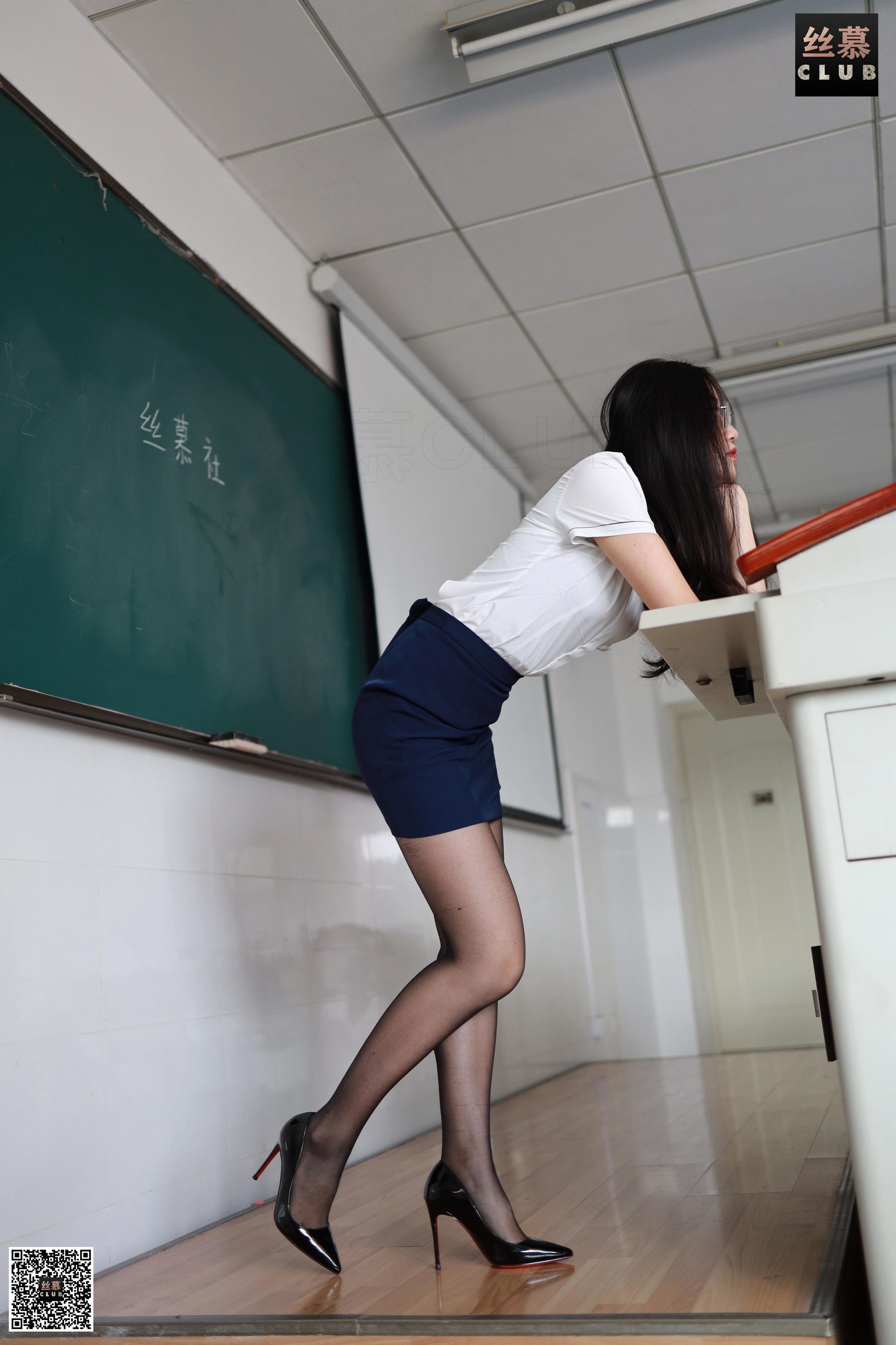 SM083 双双 天天一元《梦想女教师》有sp-图45