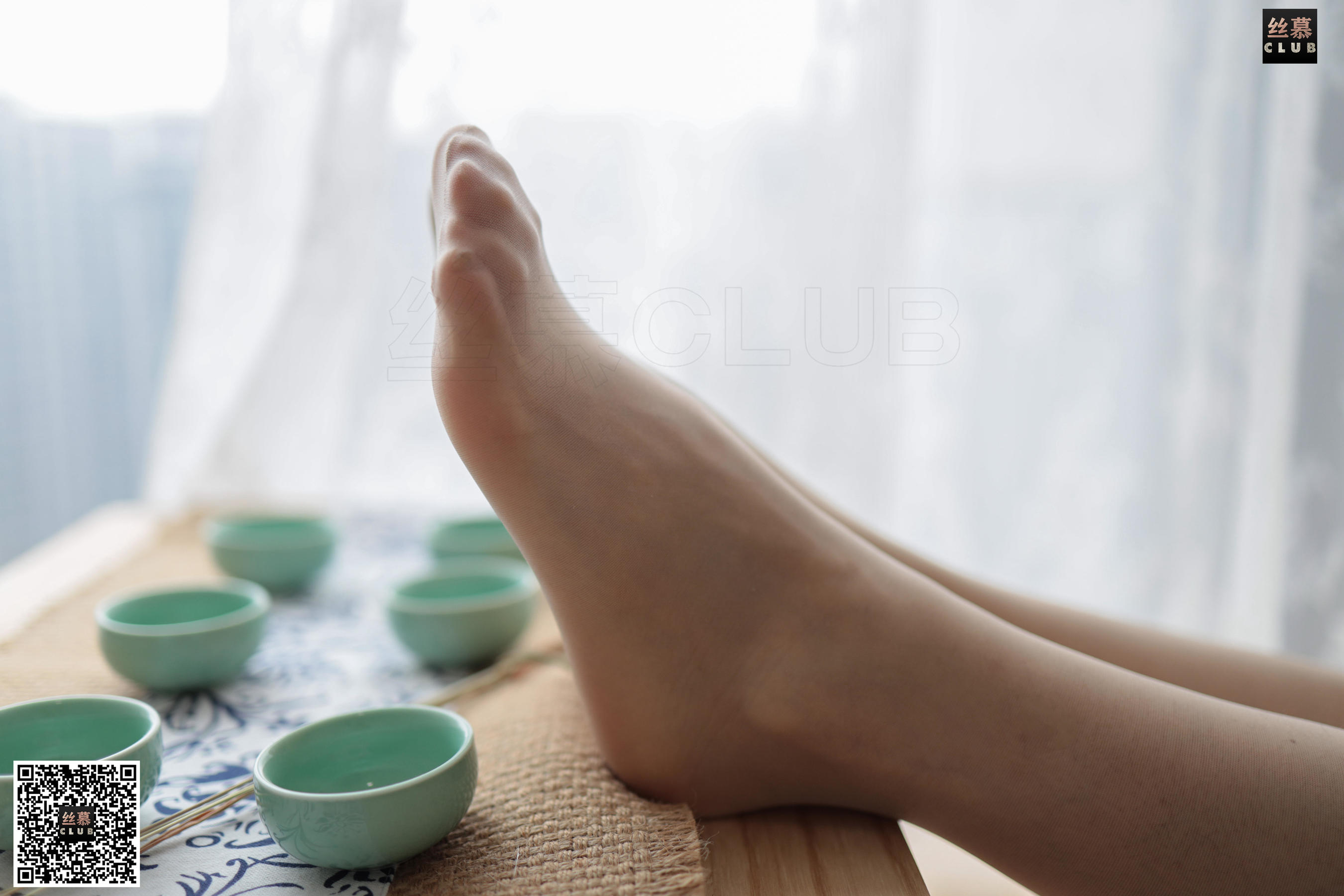 SM084 佳佳 天天一元《佳佳的青花色旗袍》-图2