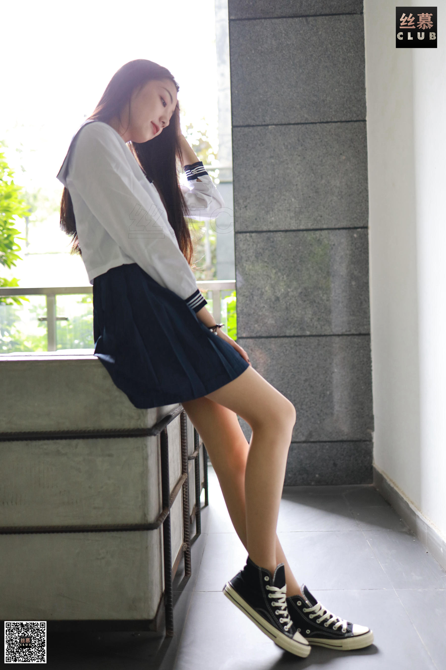 SM088 诗晴 天天一元《诗晴JK制服》-图21