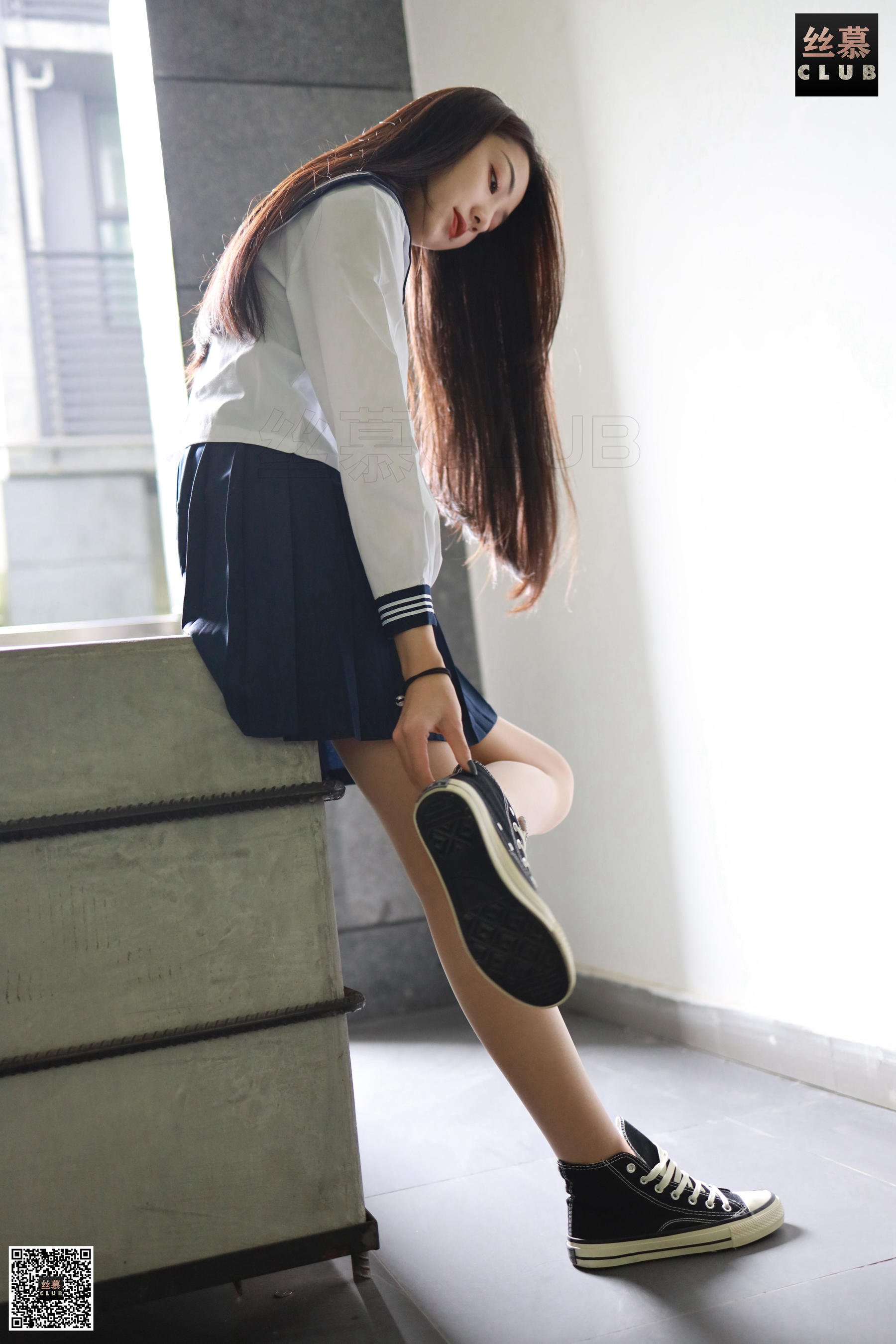 SM088 诗晴 天天一元《诗晴JK制服》-图25