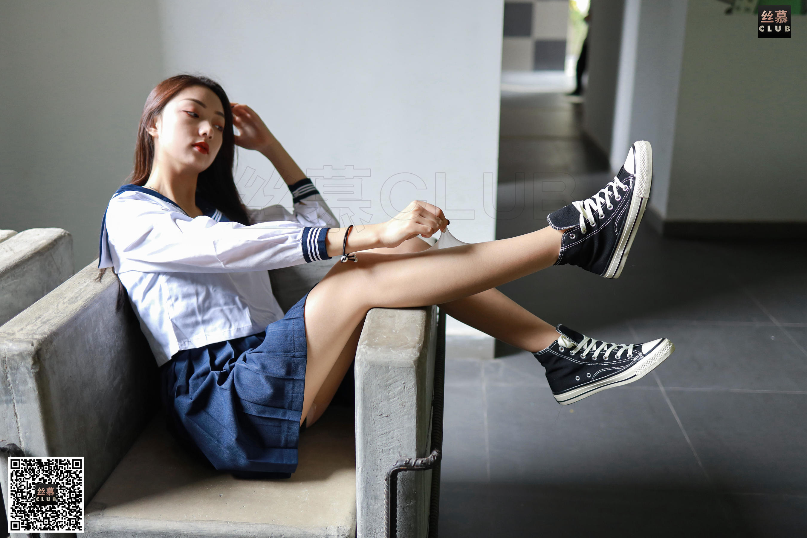 SM088 诗晴 天天一元《诗晴JK制服》-图30