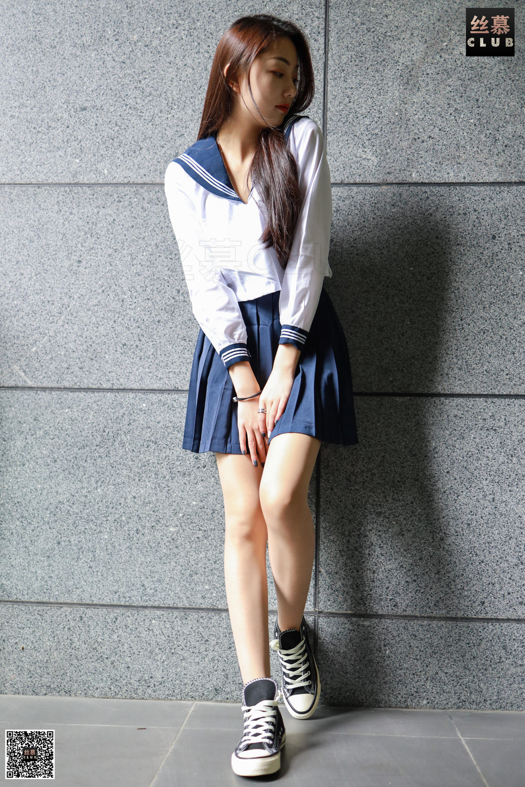 SM088 诗晴 天天一元《诗晴JK制服》-图35